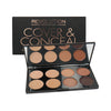 Makeup Revolution Cover & Conceal Cream Palette - Medium-Dark
