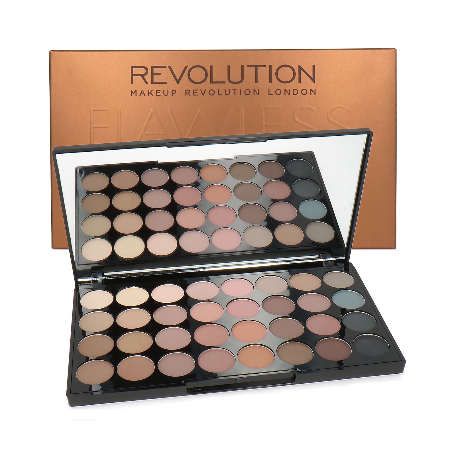 Makeup Revolution Flawless Matte 32 Oogschaduw Palette
