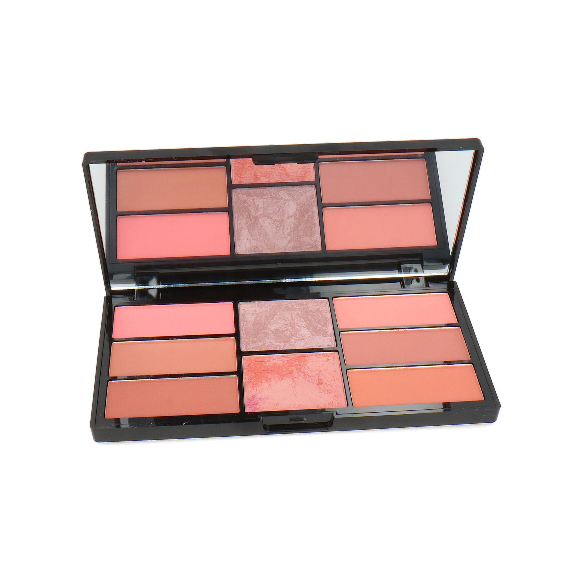 Makeup Revolution Freedom Pro Blush & Highlight Palette - Peach & Baked