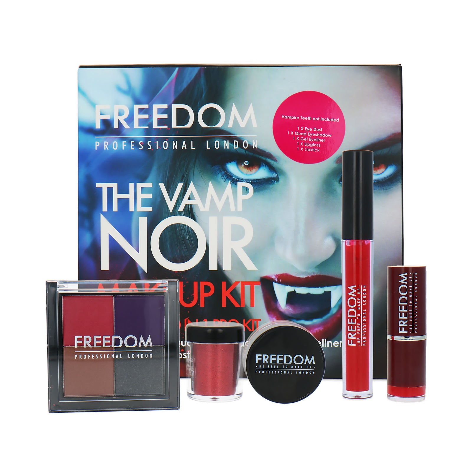 Makeup Revolution Freedom The Vamp Noir Geschenkset