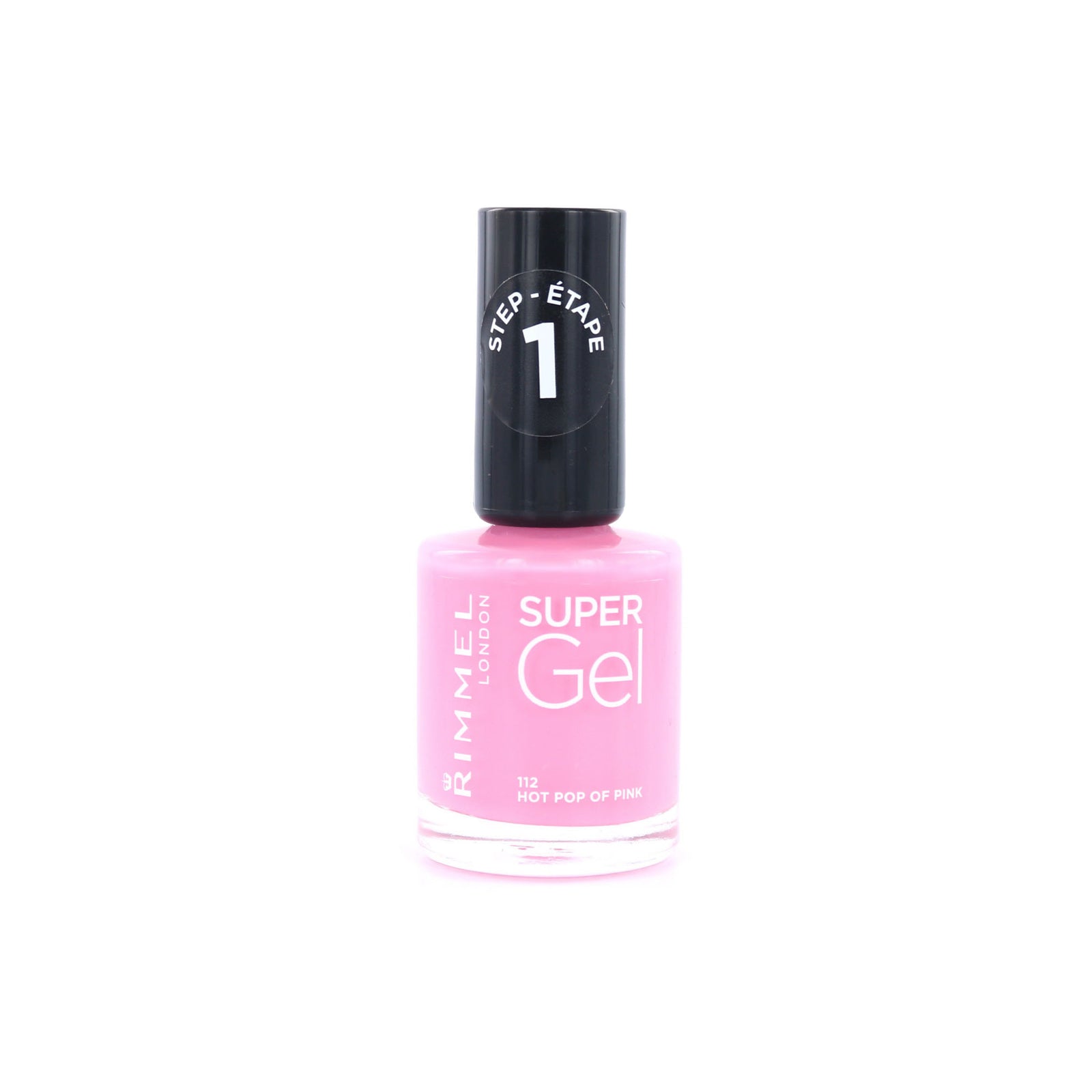 Rimmel Super Gel Nagellak - 112 Hot Pop Of Pink