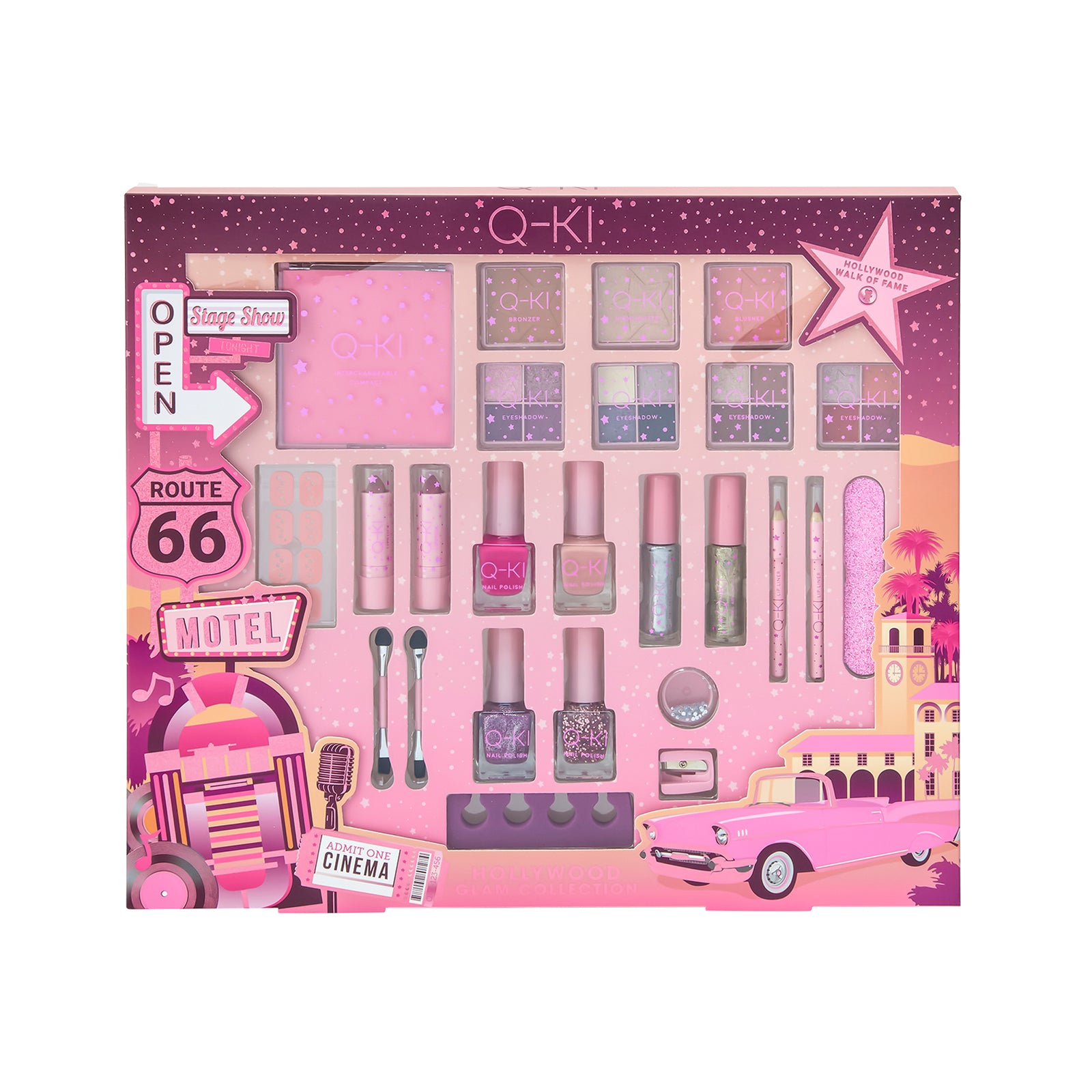Sunkissed Q-Ki Hollywood Glam Collection Cadeauset
