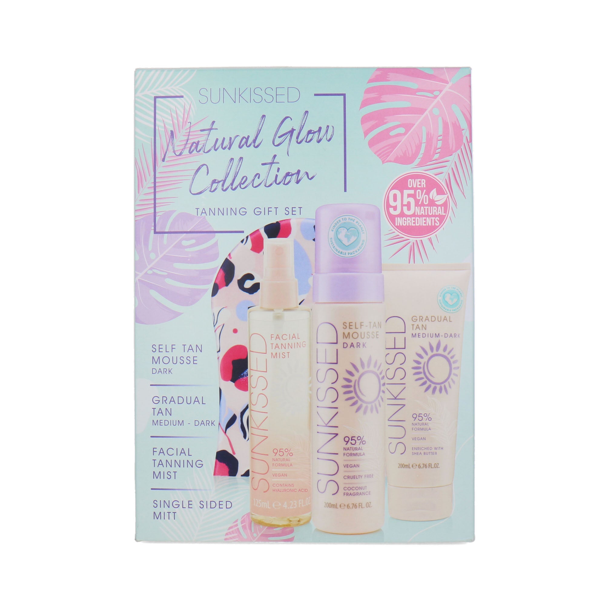 Sunkissed Natural Glow Collection Cadeauset - Dark/Medium-Dark