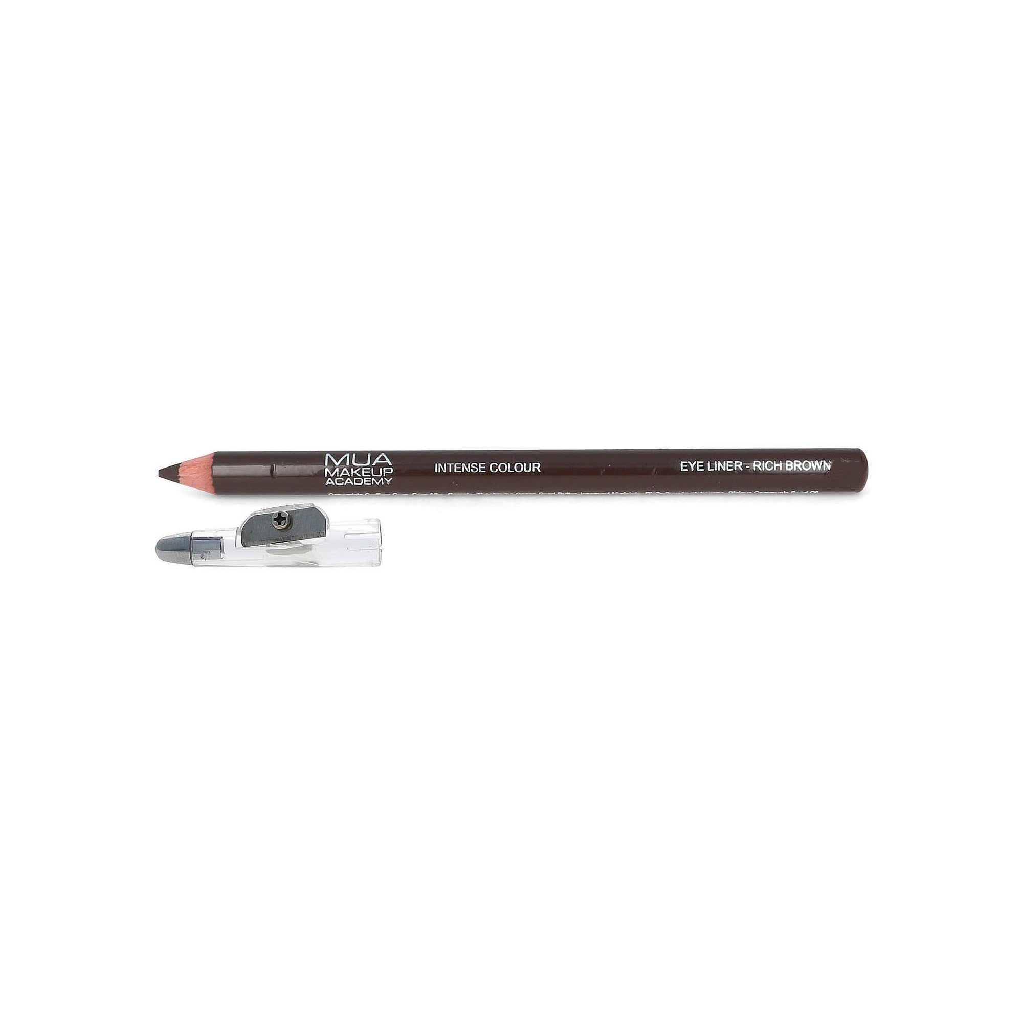 MUA Intense Colour Oogpotlood - Rich Brown (met puntenslijper)