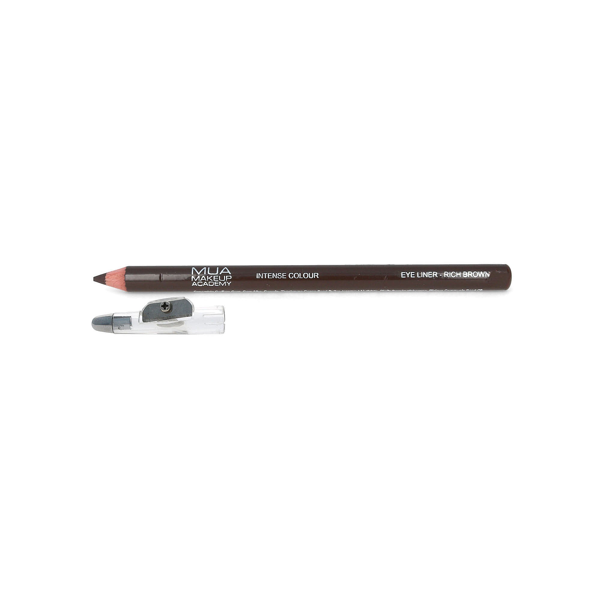 MUA Intense Colour Oogpotlood - Rich Brown (met puntenslijper)