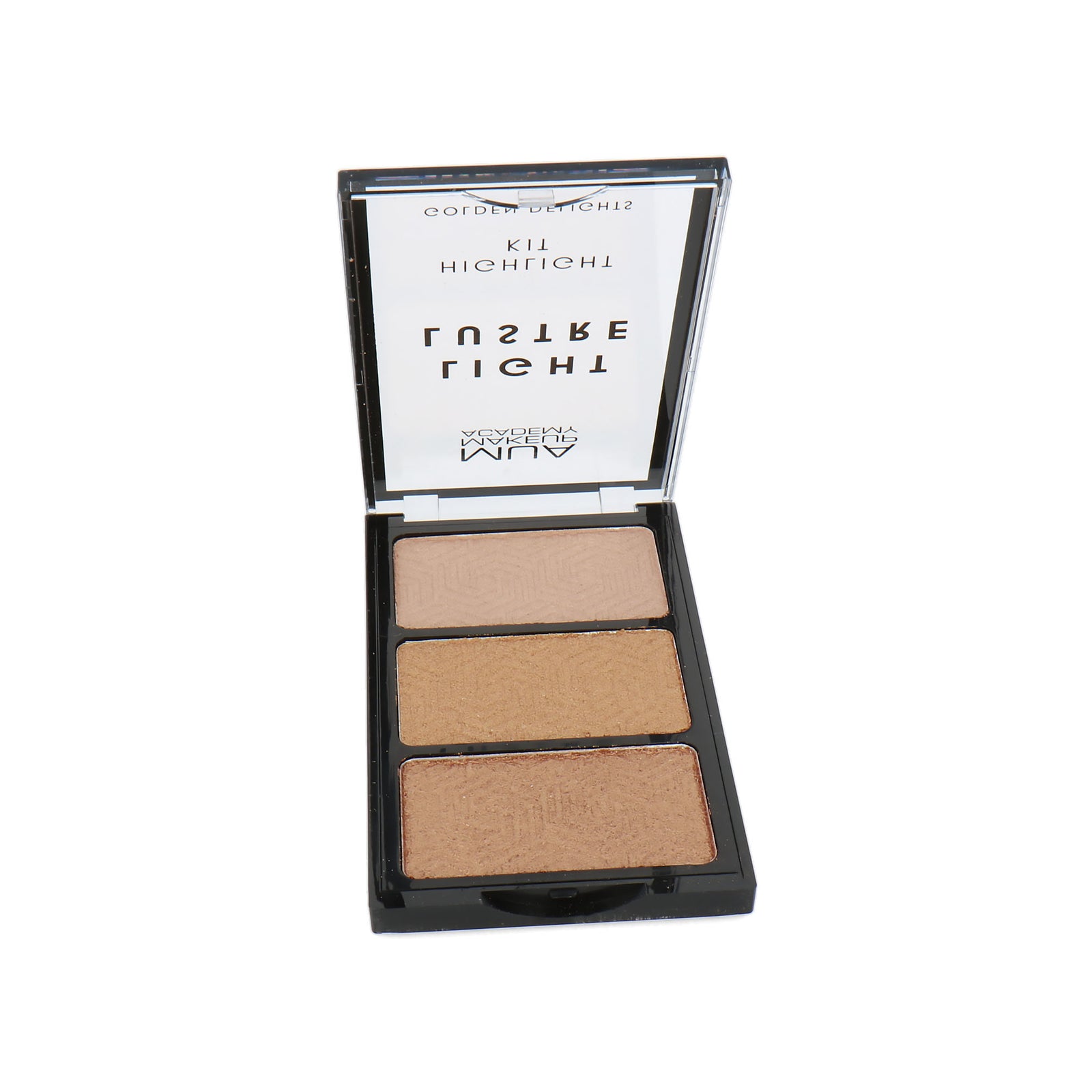 MUA Light Lustre Highlighter Palette - Golden Delights