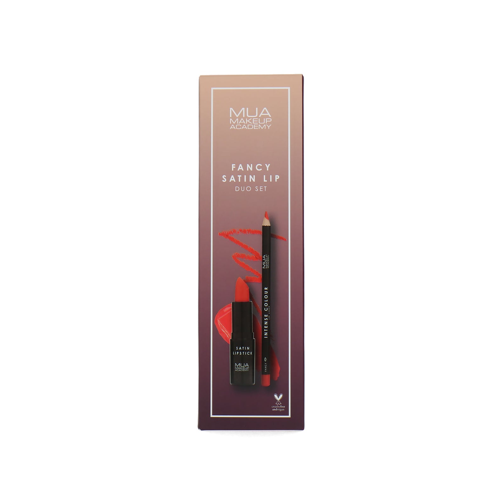 MUA Satin Lip Duo Set - Fancy