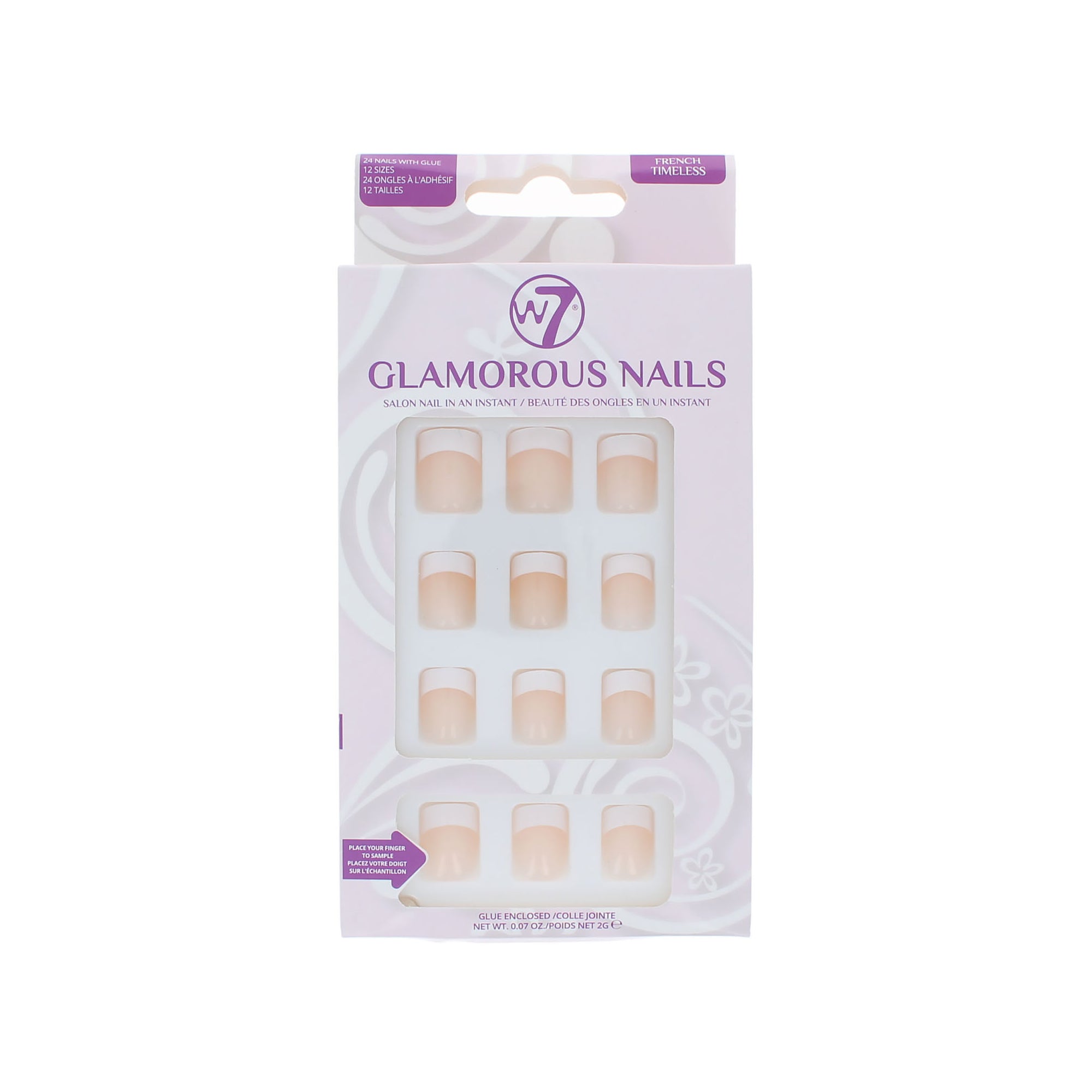 W7 Glamorous Nails - French Timeless