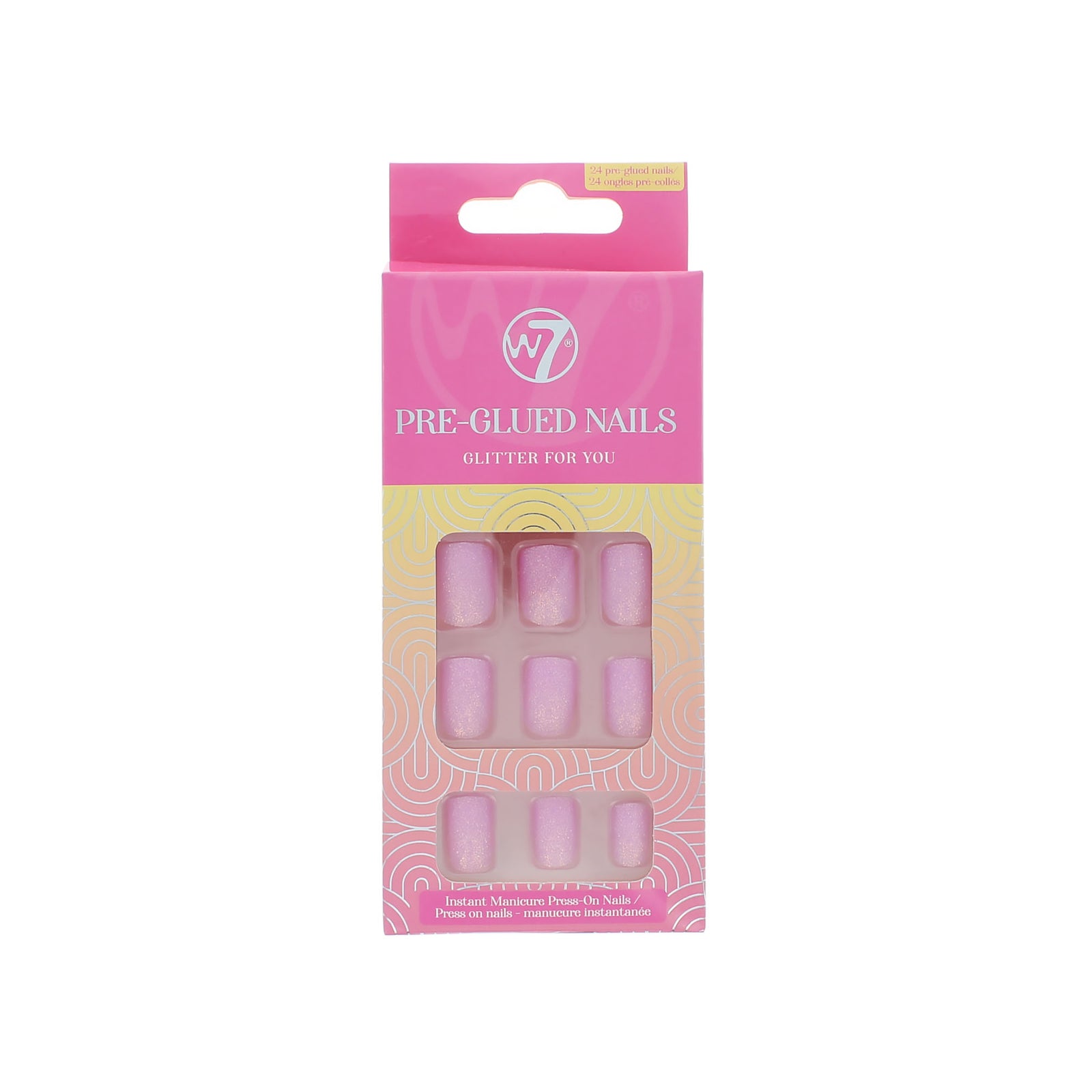 W7 Pre-Glued Nails - Glitter For You