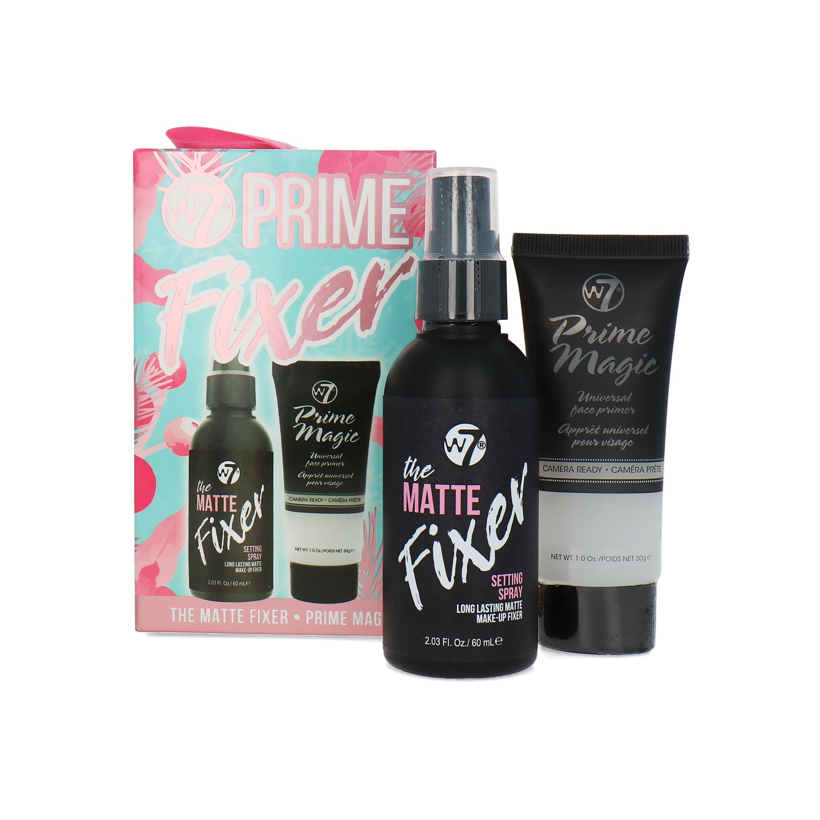 W7 Prime Fixer Cadeauset - Matte Fixer - Prime Magic