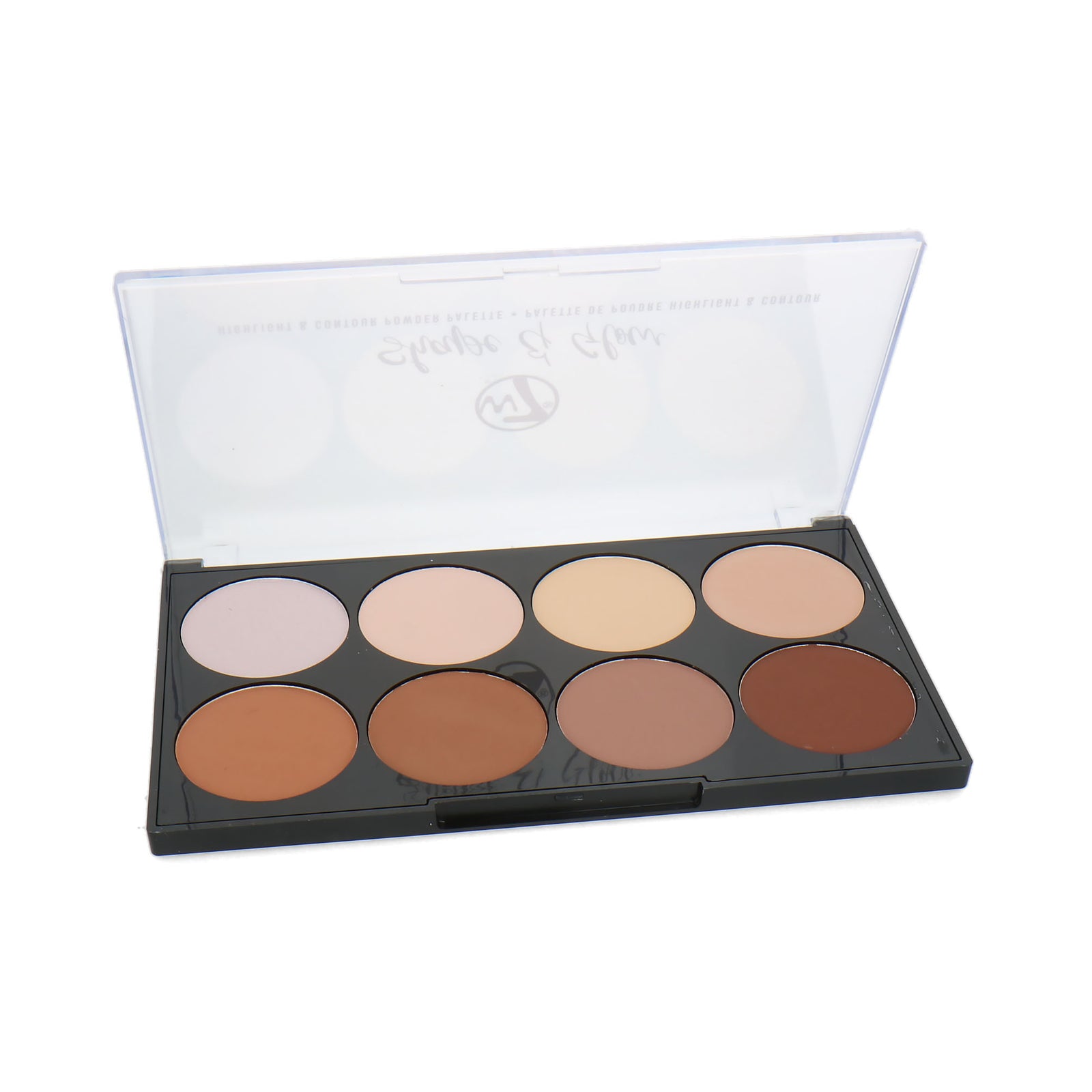 W7 Shape & Glow Highlight & Contour Powder Palette - 20 gr