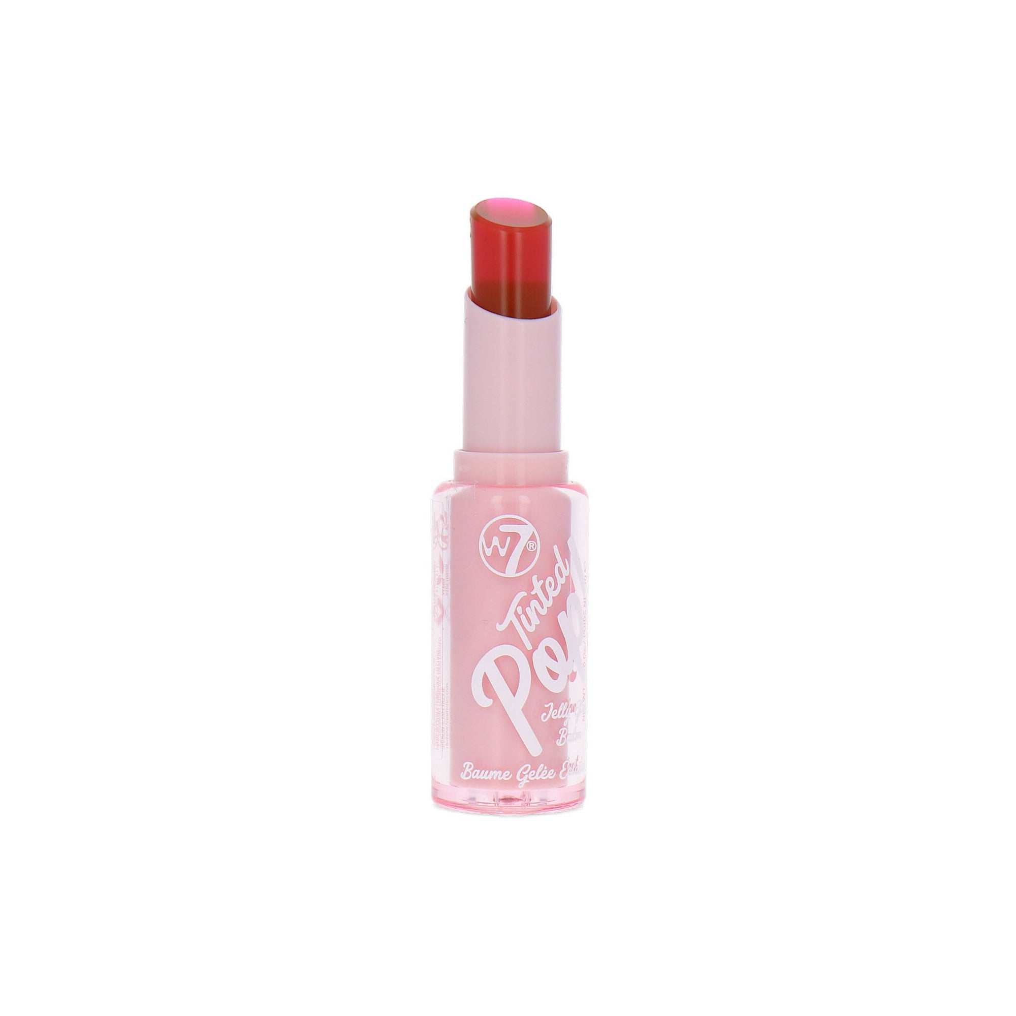 W7 Tinted Pop! Jelly Glow Balm Lipstick - Candy