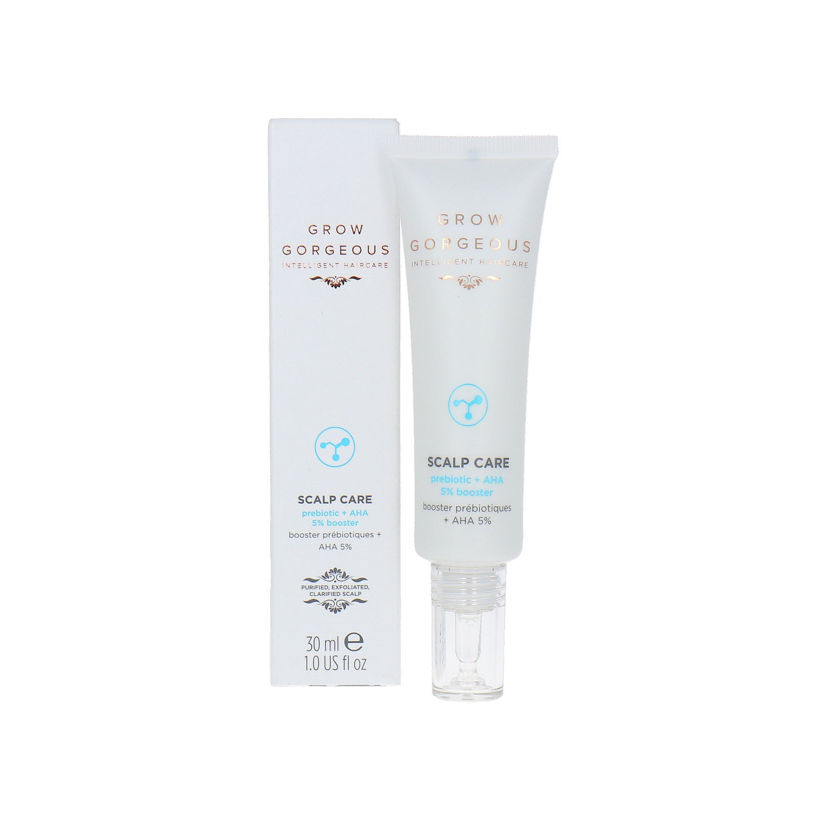 Grow Gorgeous Scalp Care Prebiotic + AHA 5% Booster - 32 ml