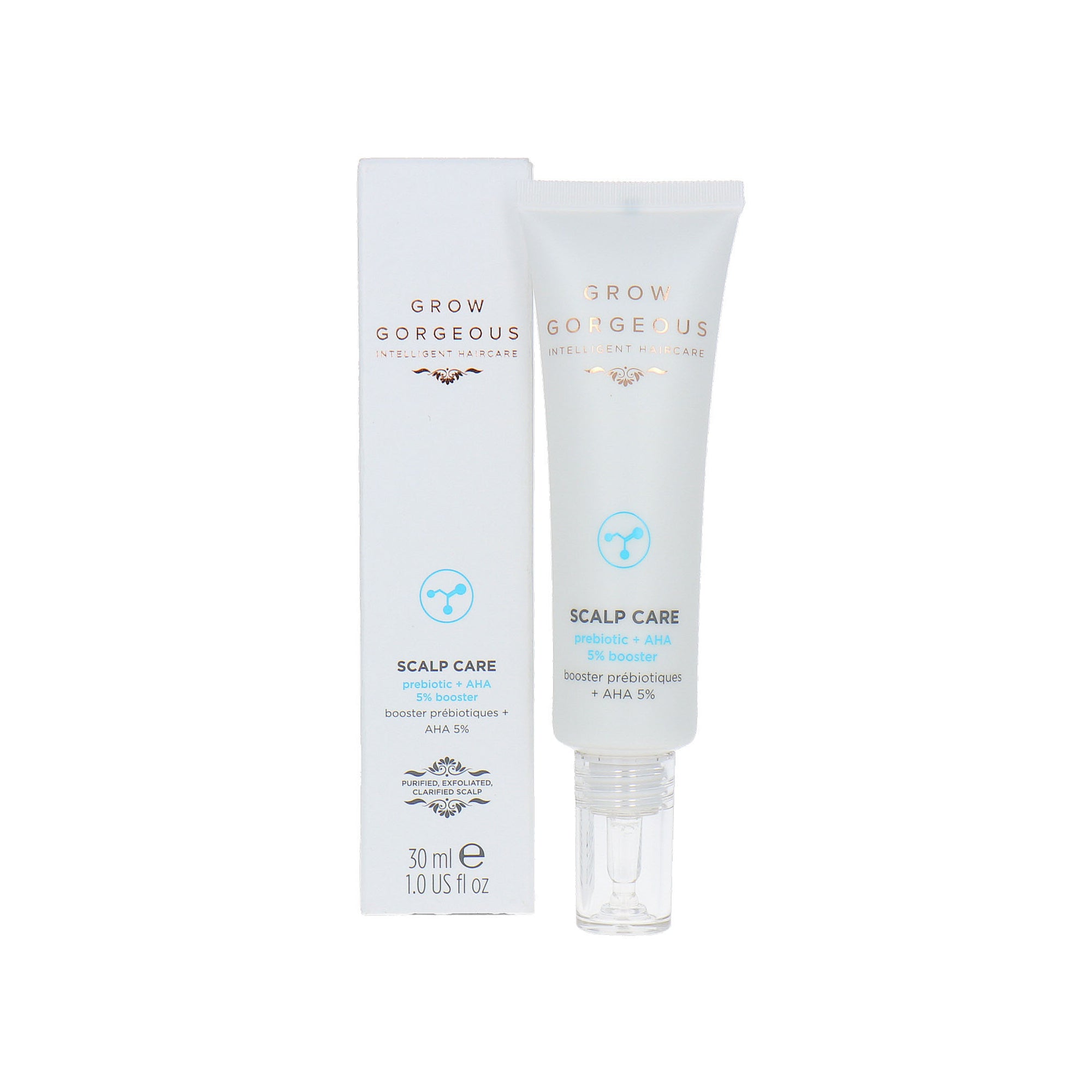 Grow Gorgeous Scalp Care Prebiotic + AHA 5% Booster - 32 ml