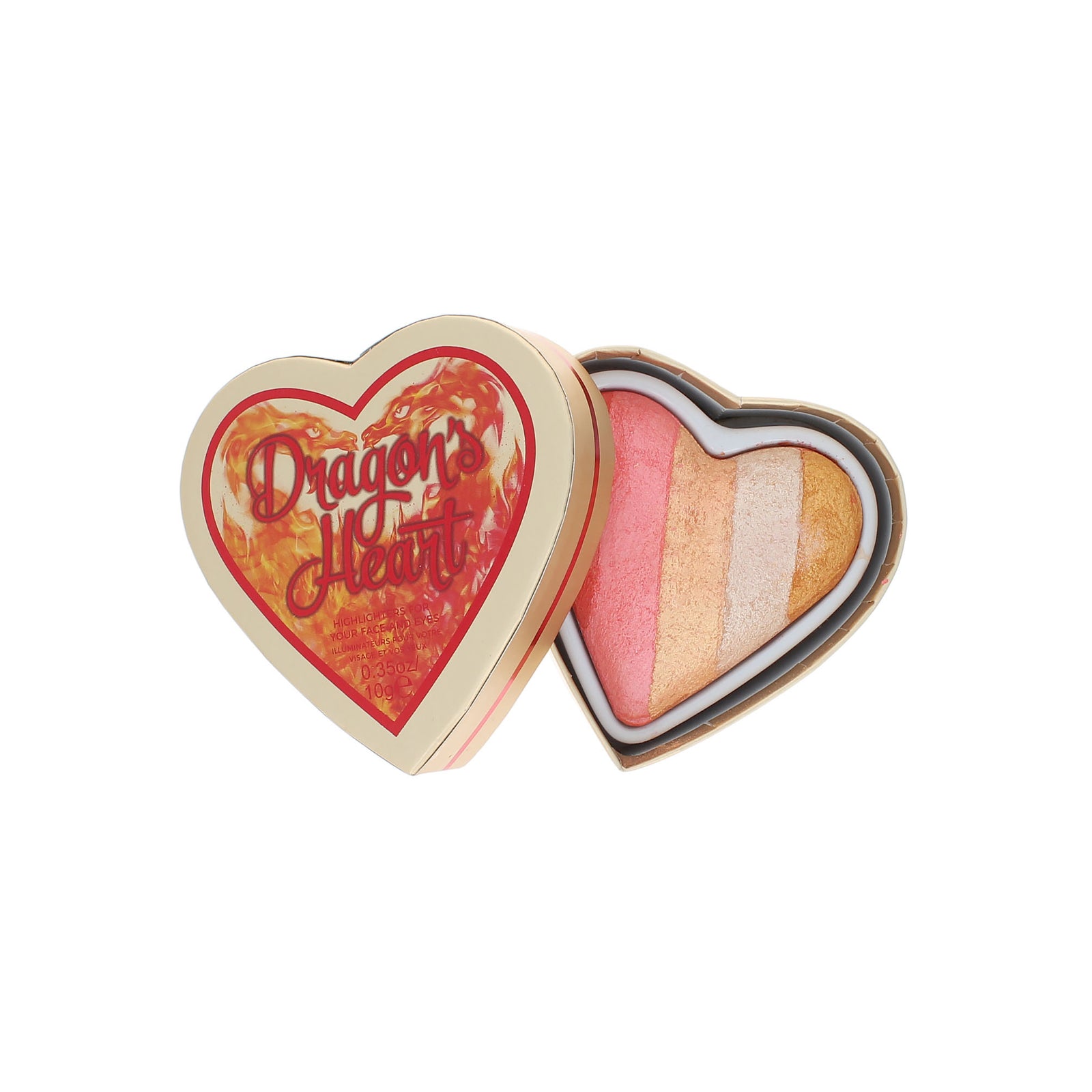 Makeup Revolution Dragon's Heart Triple Baked Highlighter Poeder