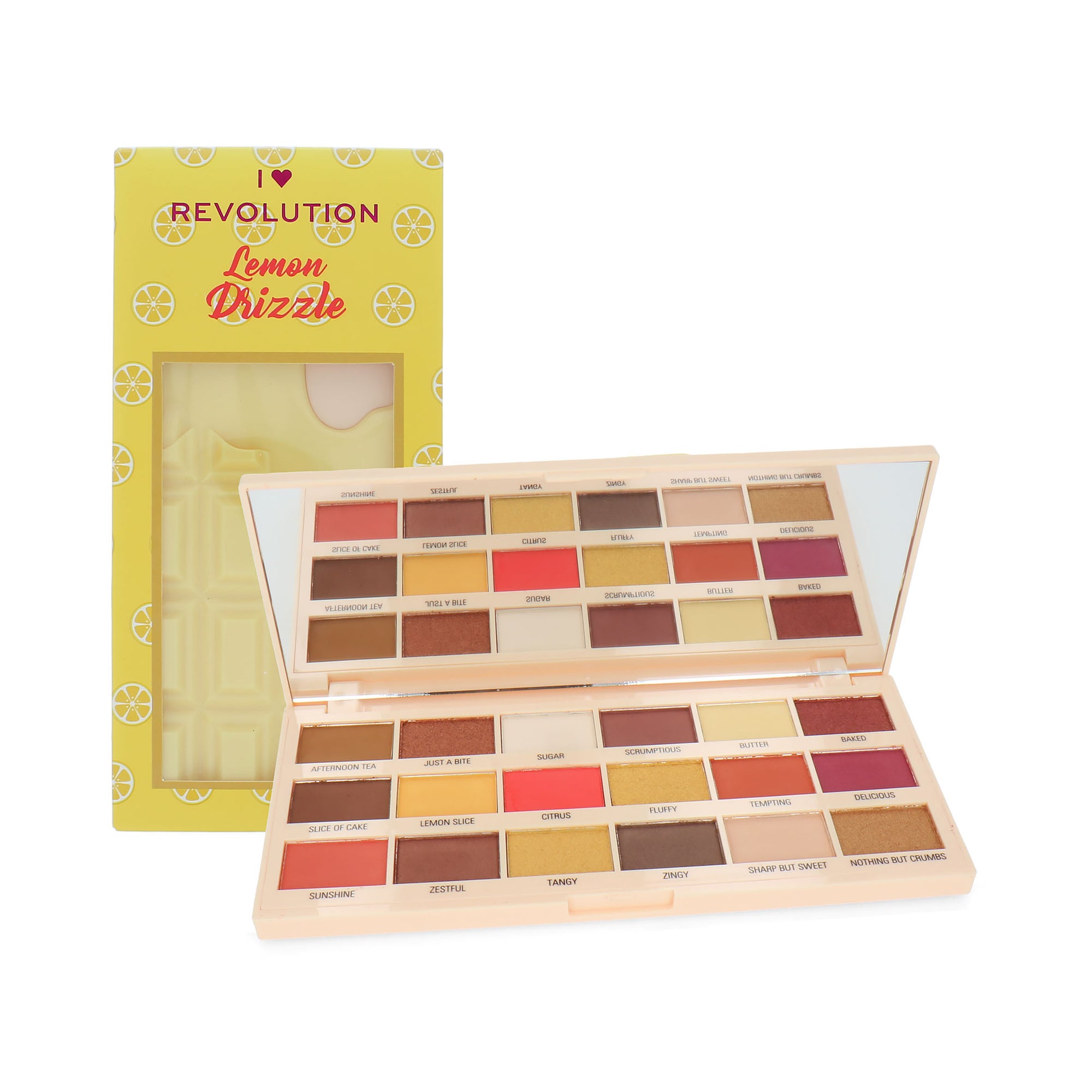 Makeup Revolution I Love Revolution Oogschaduw Palette - Lemon Drizzle