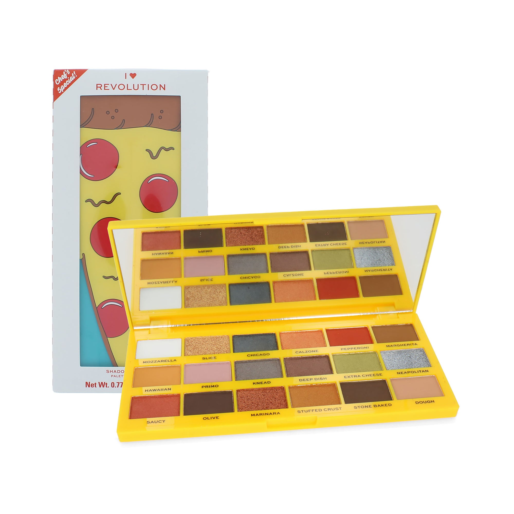 Makeup Revolution I Love Revolution Oogschaduw Palette - Tasty Pizza
