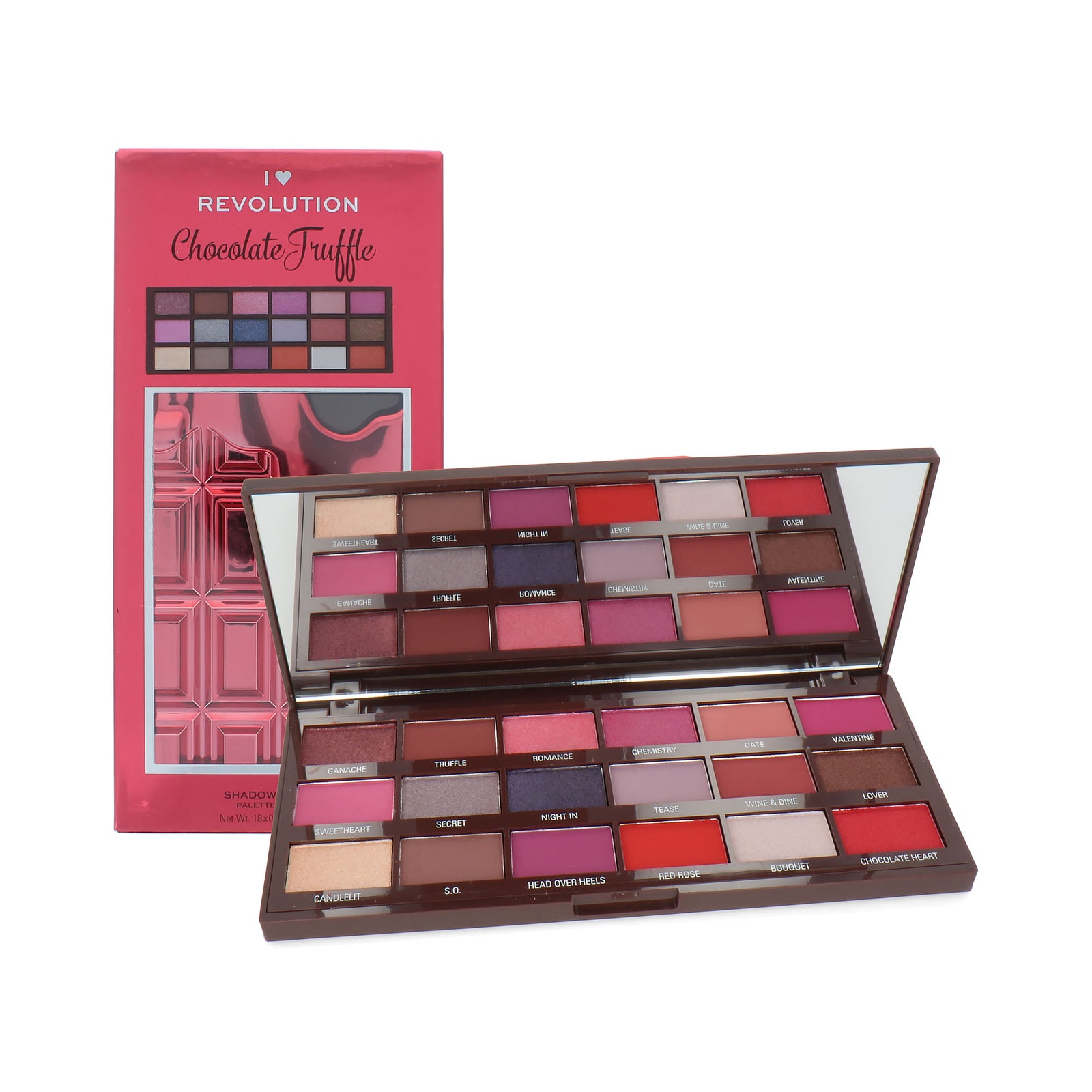 Makeup Revolution I Love Revolution Oogschaduw Palette - Chocolate Truffle