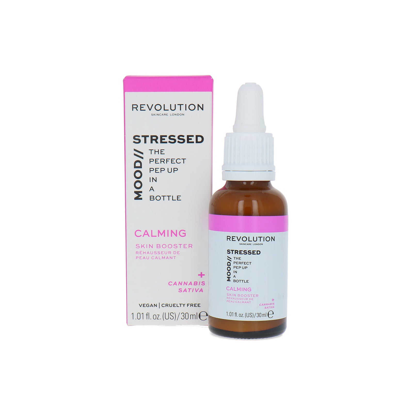 Makeup Revolution Stressed Mood Calming Skin Booster - 30 ml