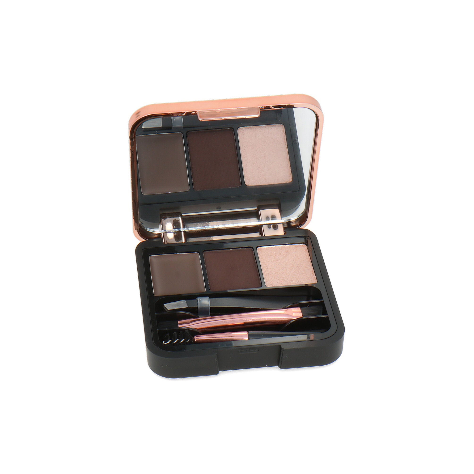 Makeup Revolution Brow Sculpt Kit - Dark Brown