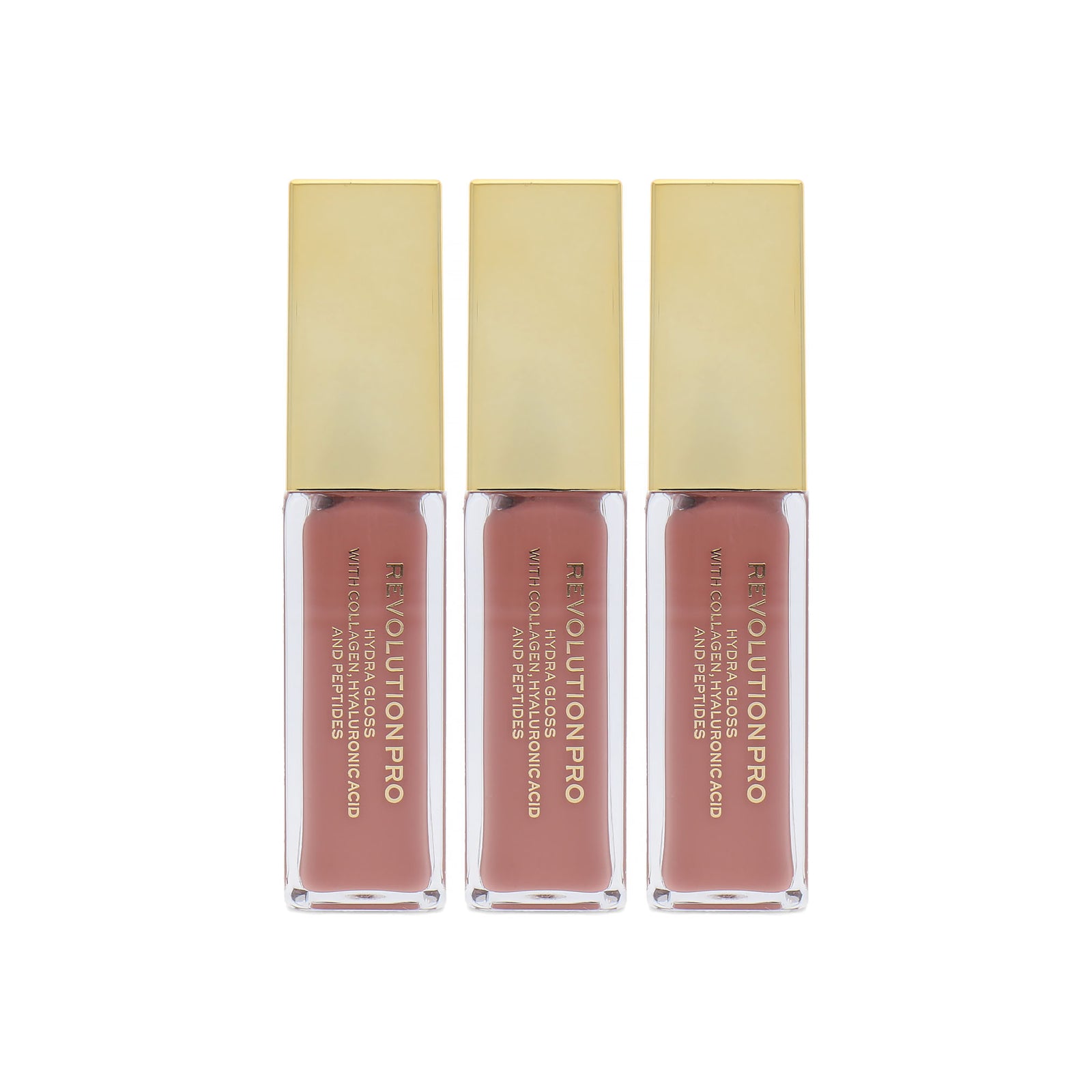 Makeup Revolution Pro Hydra Lipgloss - Tainted (set van 3)