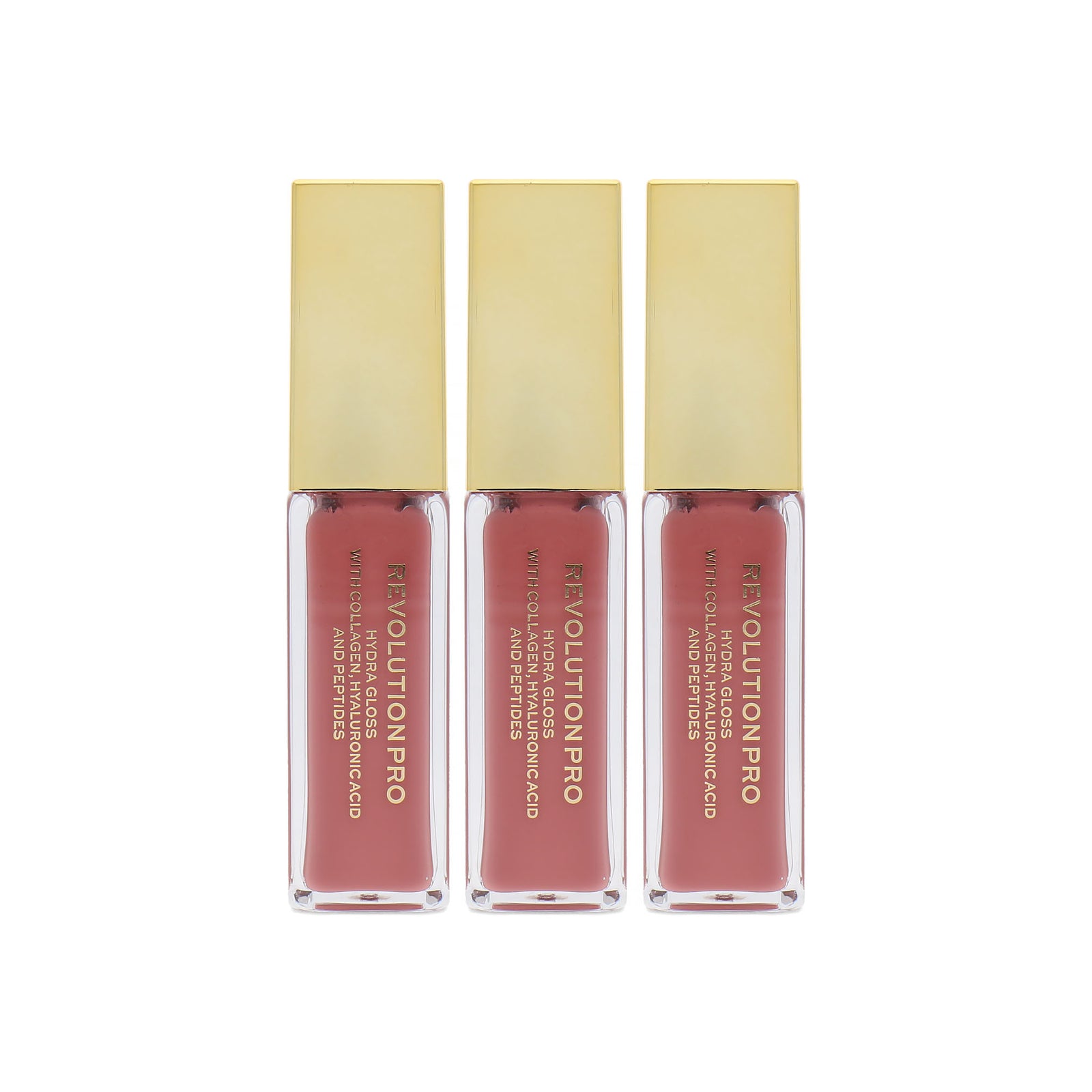 Makeup Revolution Pro Hydra Lipgloss - Become (set van 3)