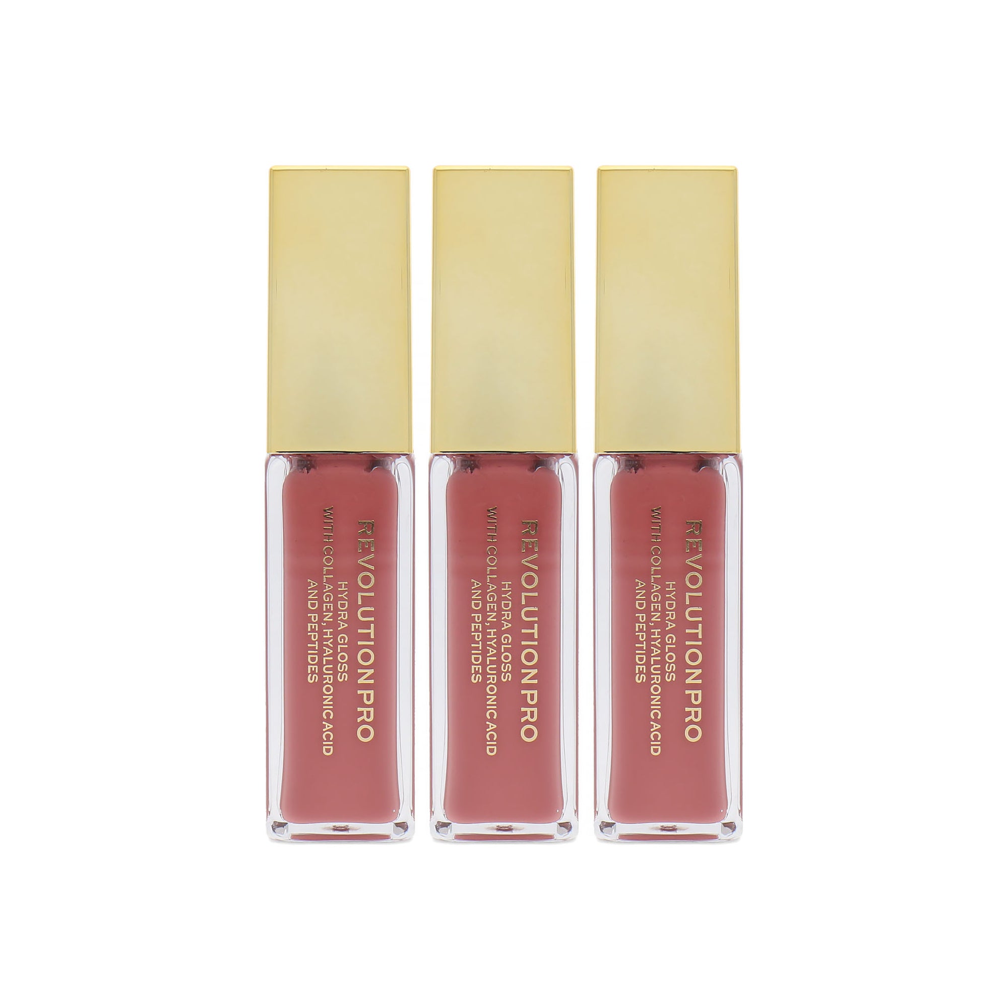 Makeup Revolution Pro Hydra Lipgloss - Become (set van 3)