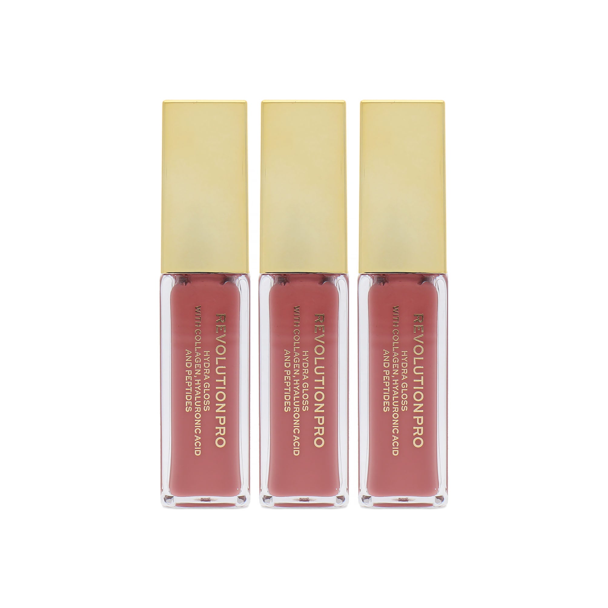 Makeup Revolution Pro Hydra Lipgloss - Become (set van 3)