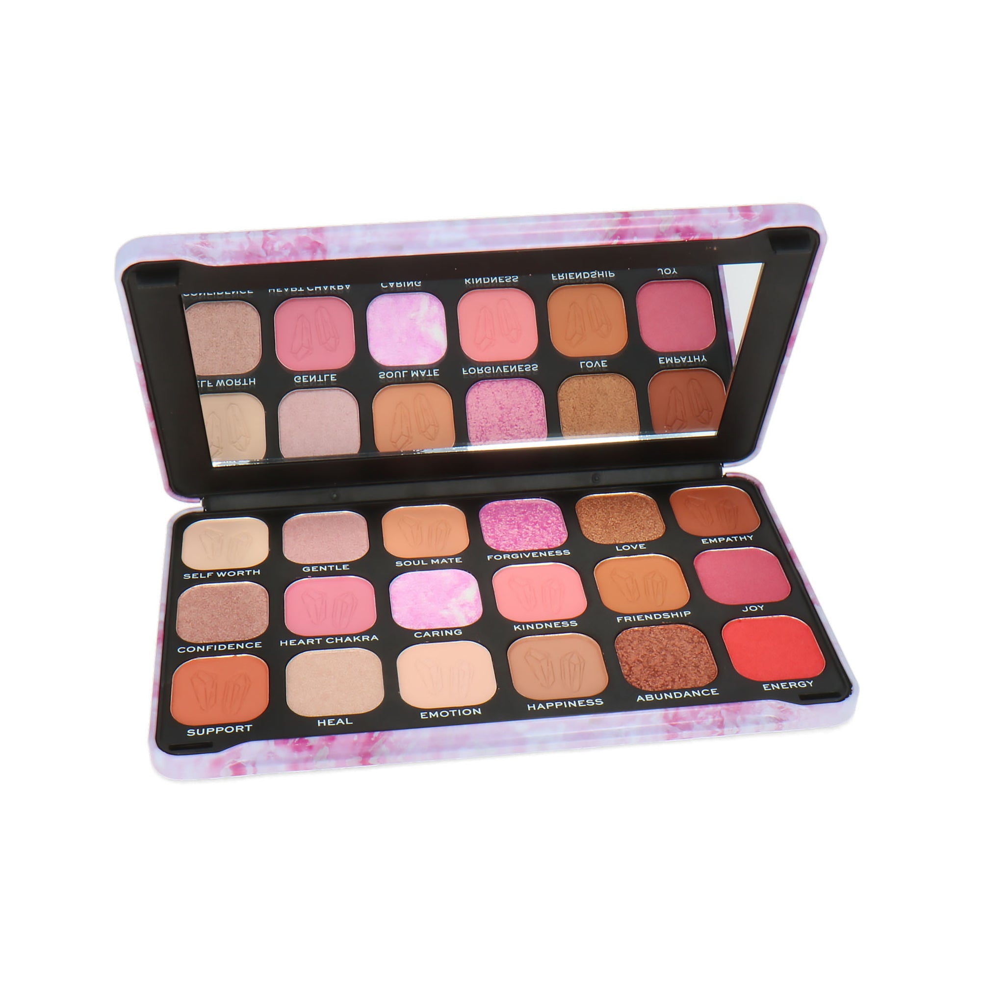 Makeup Revolution Forever Flawless Oogschaduw Palette - Rose Quartz
