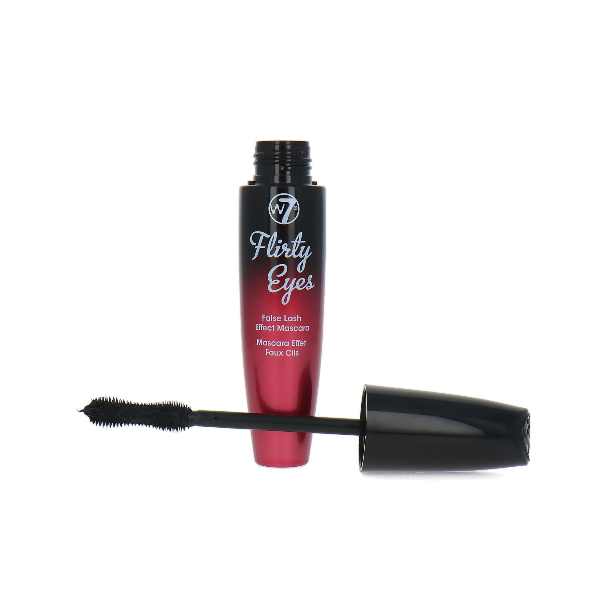 W7 Flirty Eyes False Lash Effect Mascara - Blackest Black