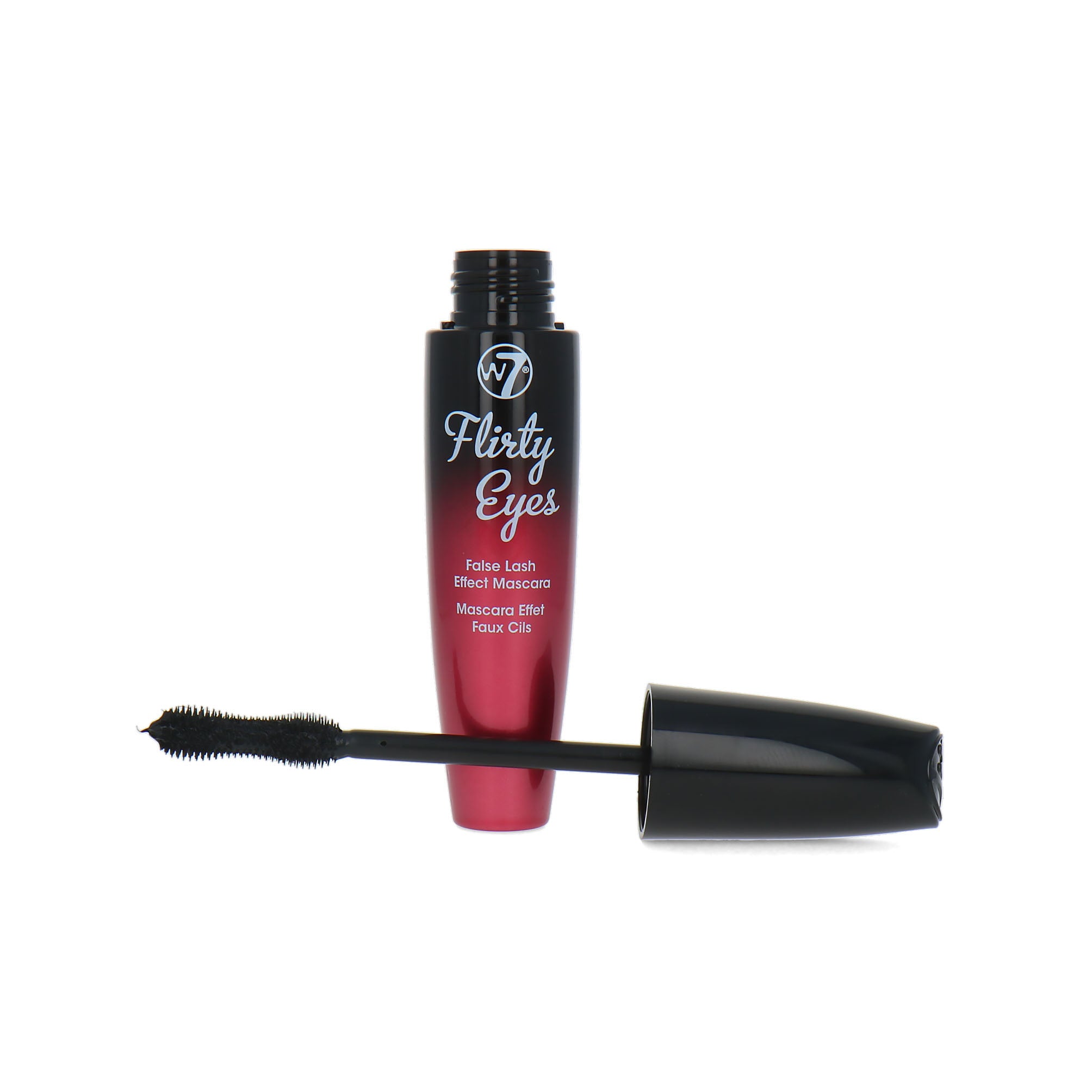 W7 Flirty Eyes False Lash Effect Mascara - Blackest Black