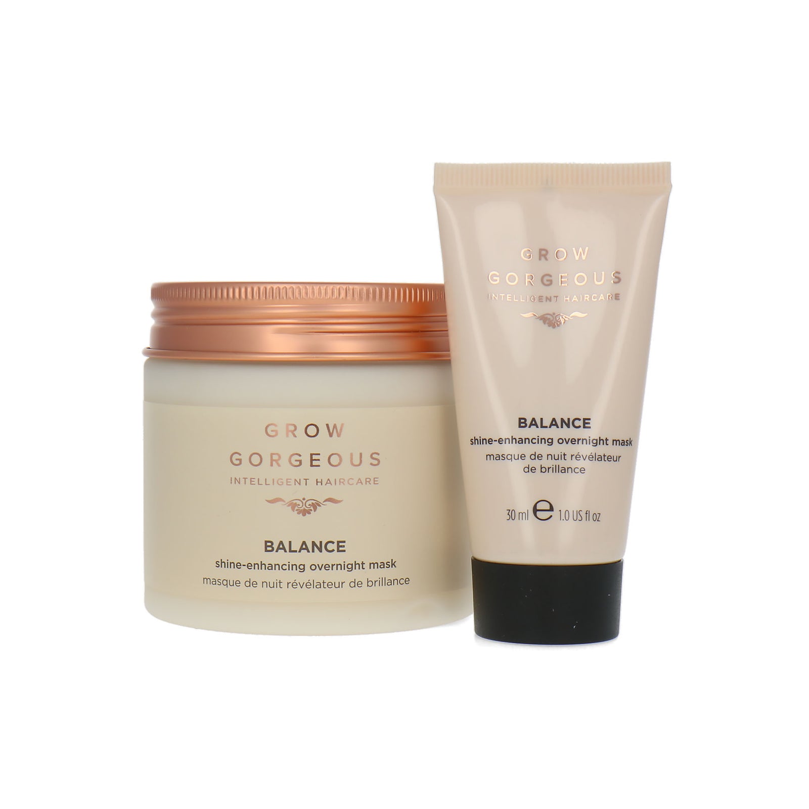 Grow Gorgeous Balance Shine-enhancing Overnight Mask - 230 ml
