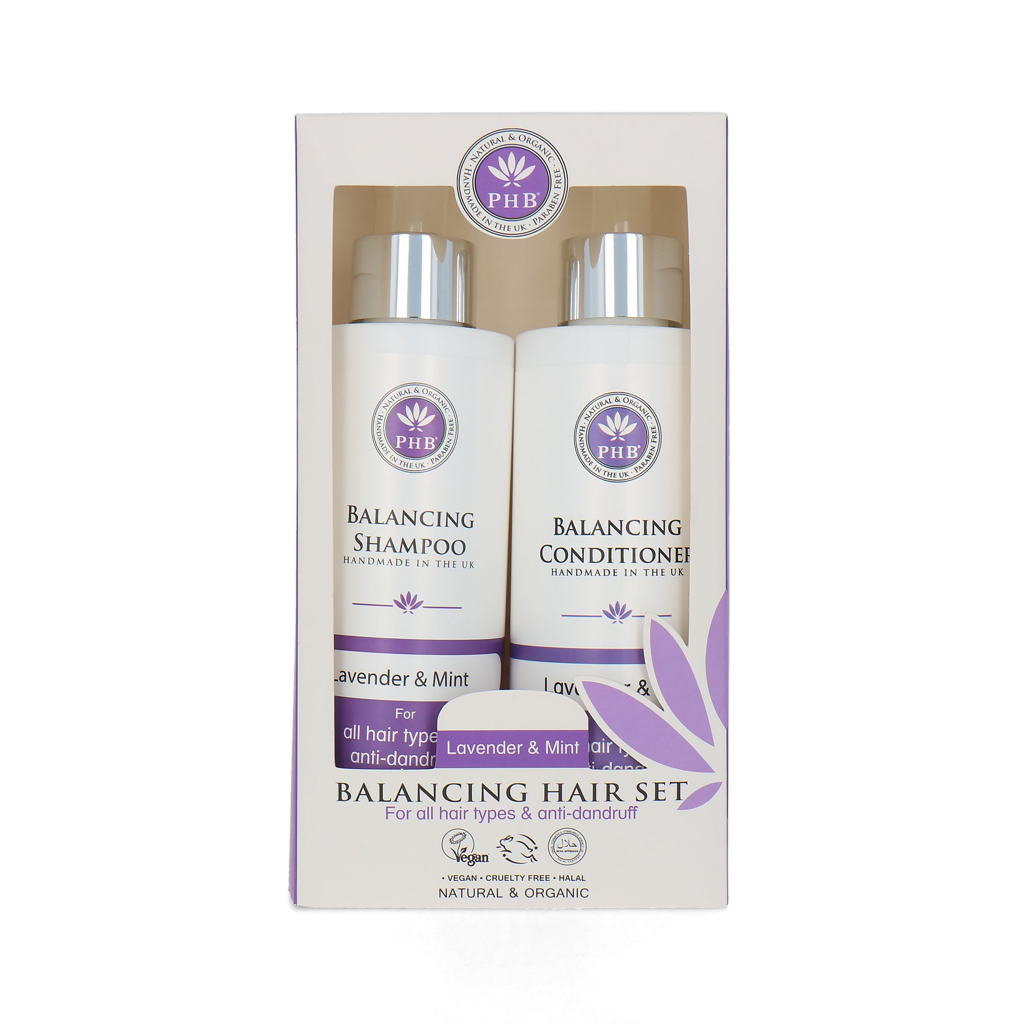 PHB Ethical Beauty Balancing Hair Set - Shampoo & Conditioner