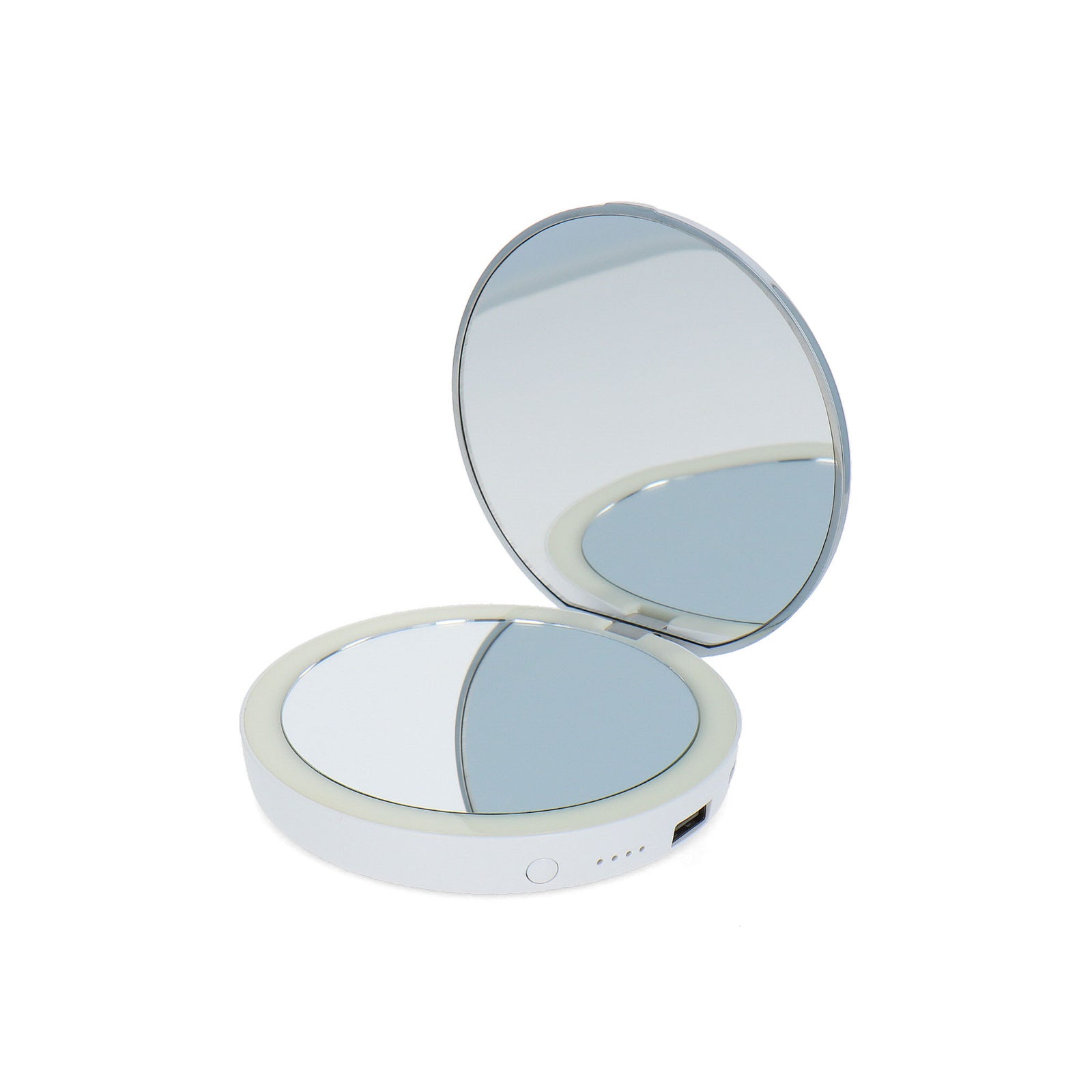 StylPro Flip 'N' Charge Power Bank Compact Mirror - 8 cm Ø
