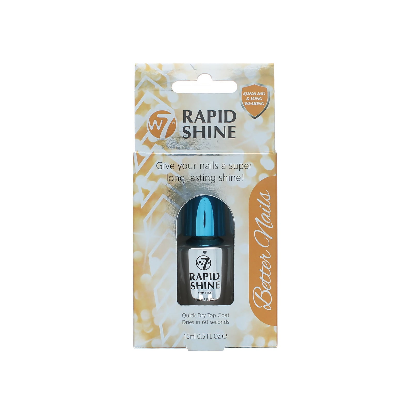 W7 Rapid Shine Topcoat - 15 ml
