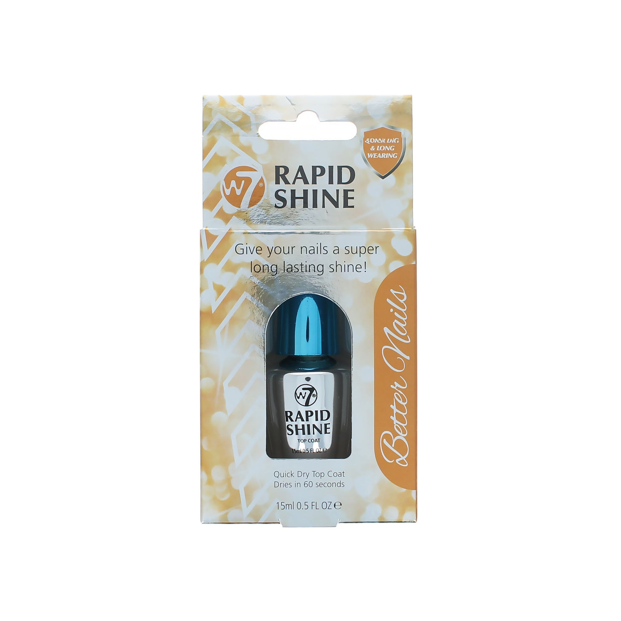 W7 Rapid Shine Topcoat - 15 ml