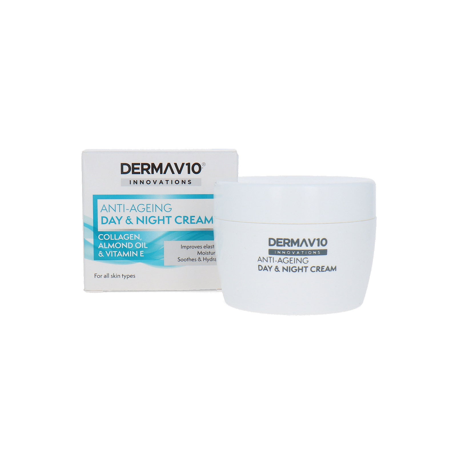 Derma V10 Anti-Ageing Day & Night Cream - 50 ml