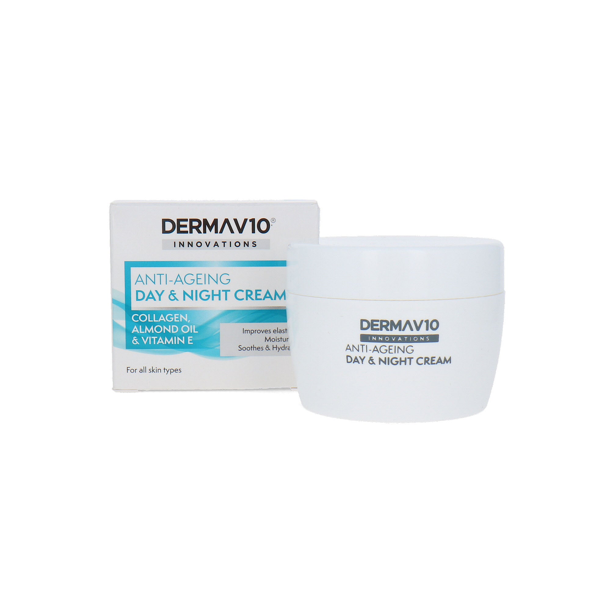 Derma V10 Anti-Ageing Day & Night Cream - 50 ml