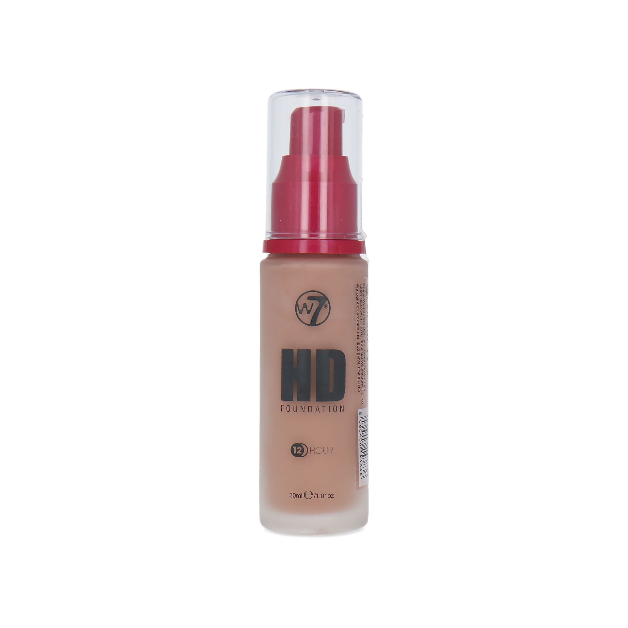 W7 HD Foundation - Natural Beige