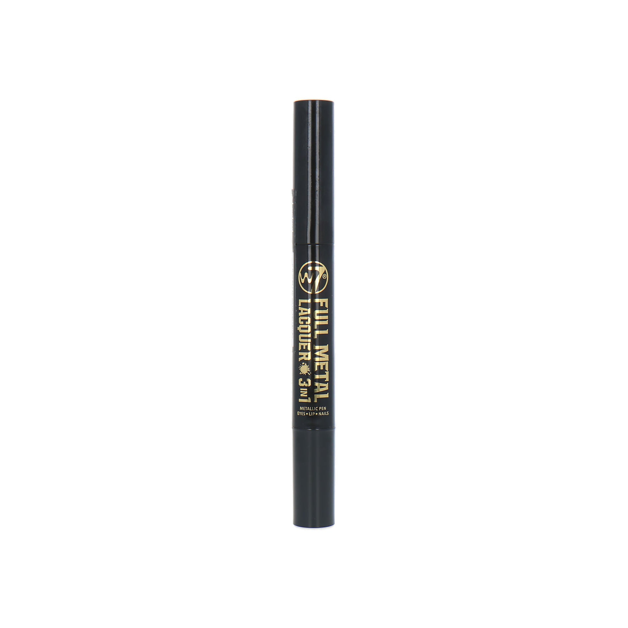 W7 Full Metal Lacquer Metallic Pen Eyes-Lips-Nails - Bulletproof