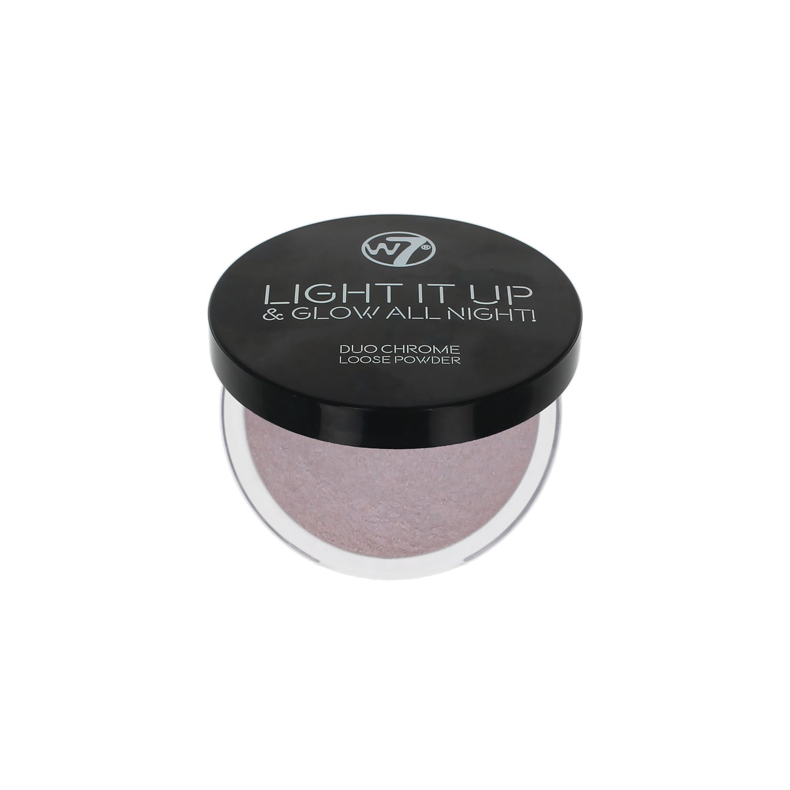 W7 Light It Up & Glow All Night Duo Chrome Loose Powder - Soho Soho Soho