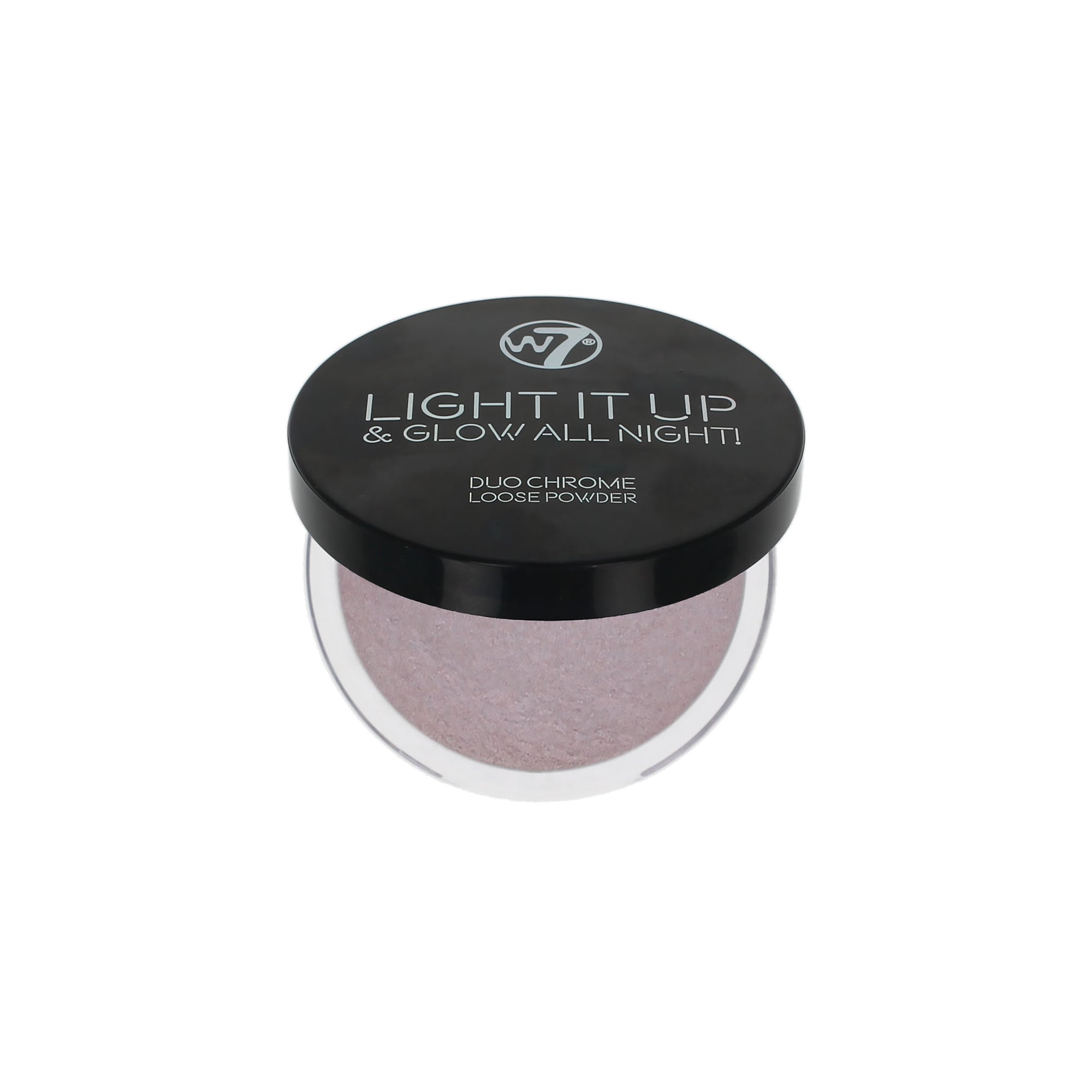 W7 Light It Up & Glow All Night Duo Chrome Loose Powder - Soho Soho Soho