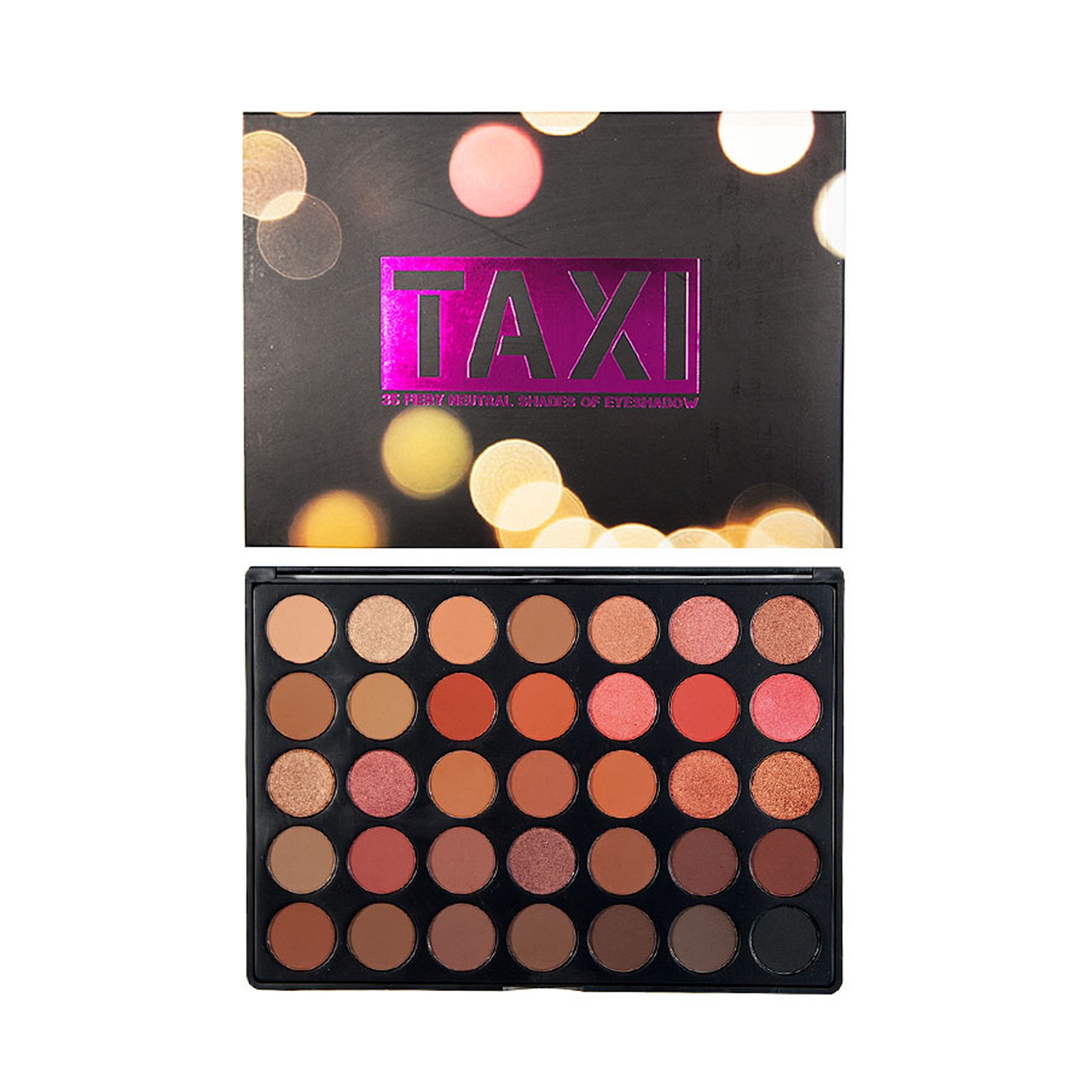 W7 Taxi 35 Fiery Neutral Shades Oogschaduw Palette