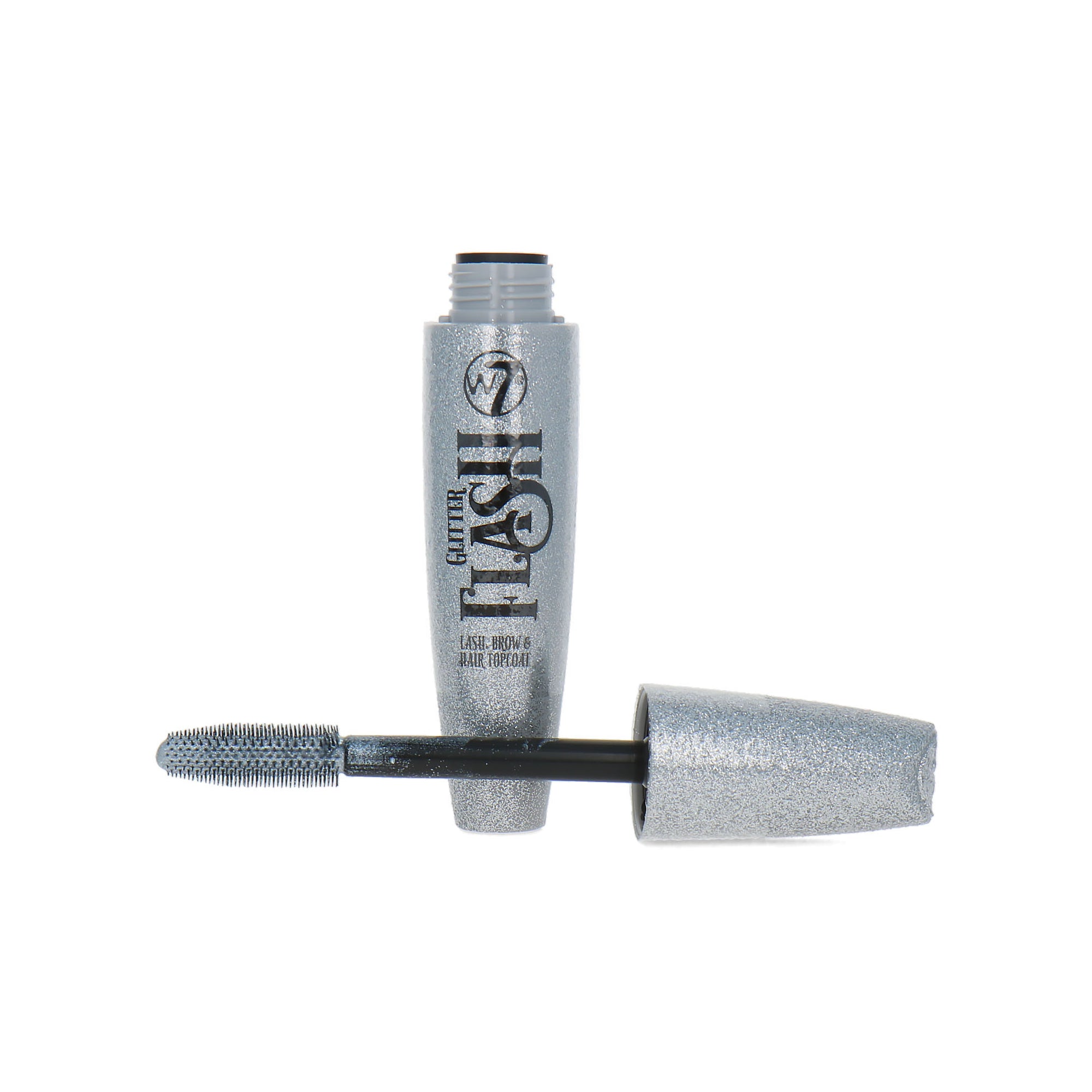 W7 Glitter Flash Lash Brow & Hair Topcoat - Silver Flash