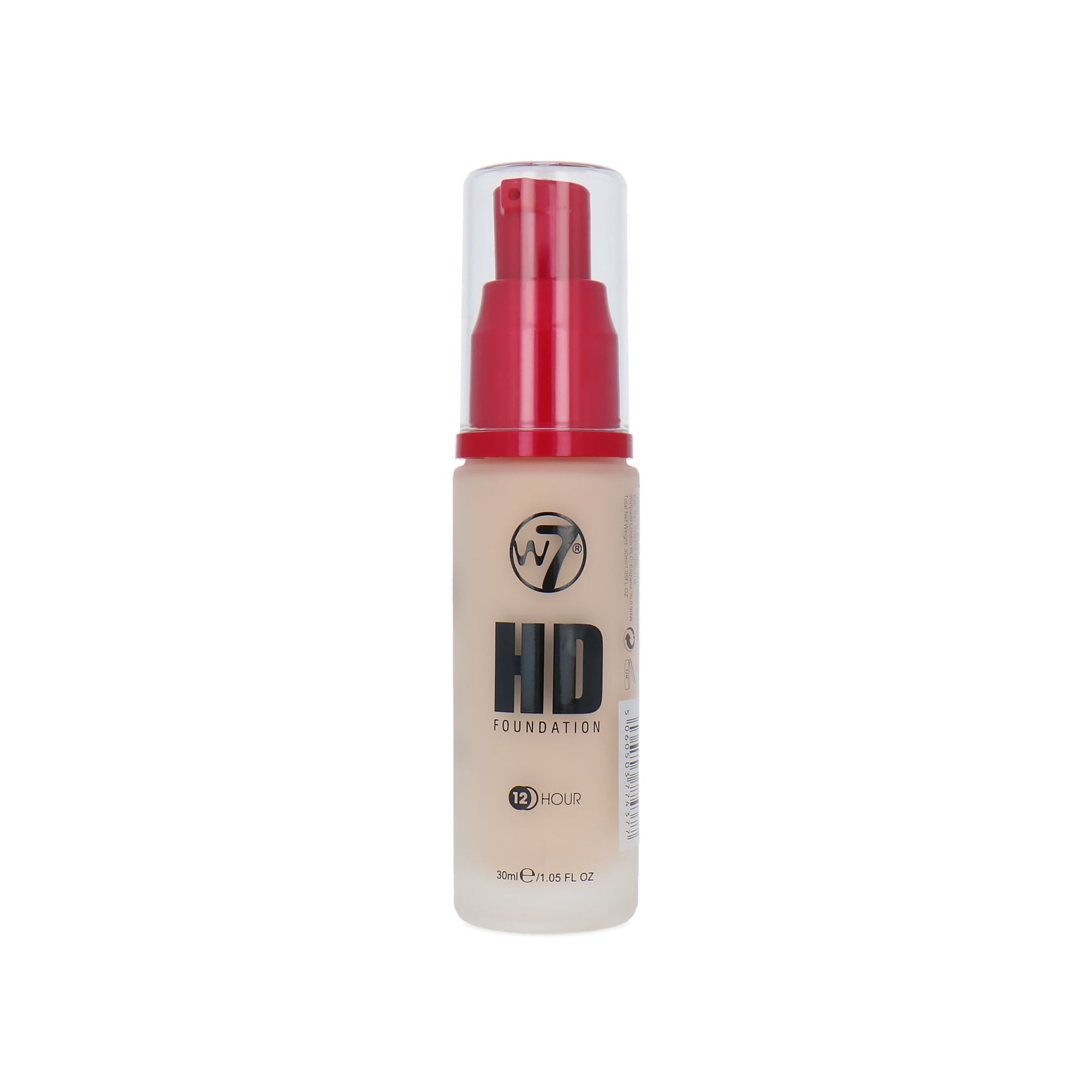 W7 HD Foundation - Porcelain