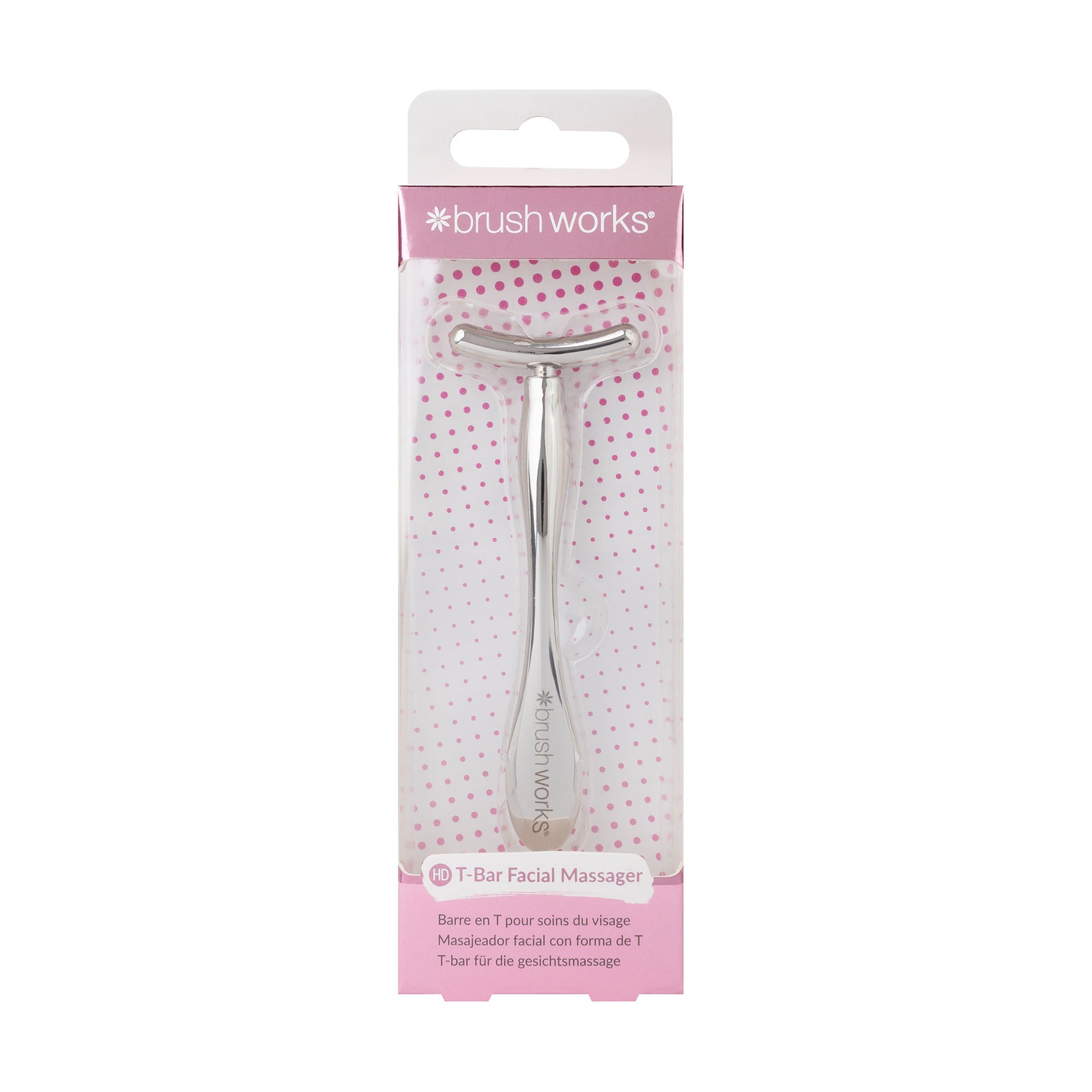 Brushworks T-Bar Facial Massager