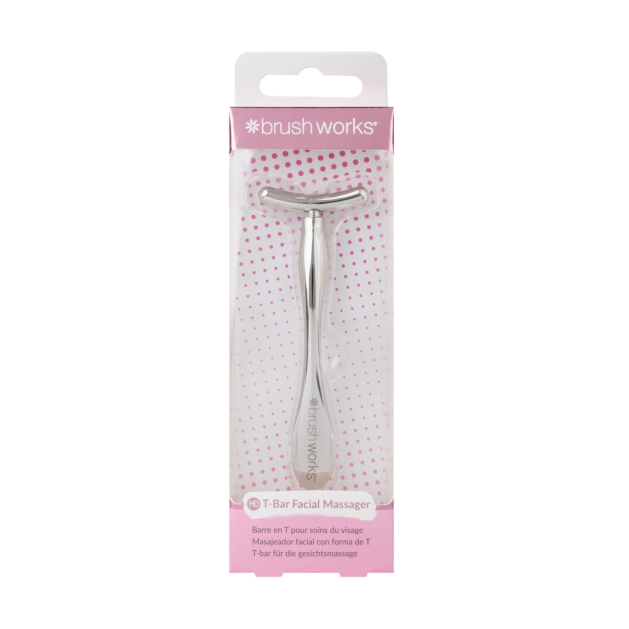 Brushworks T-Bar Facial Massager