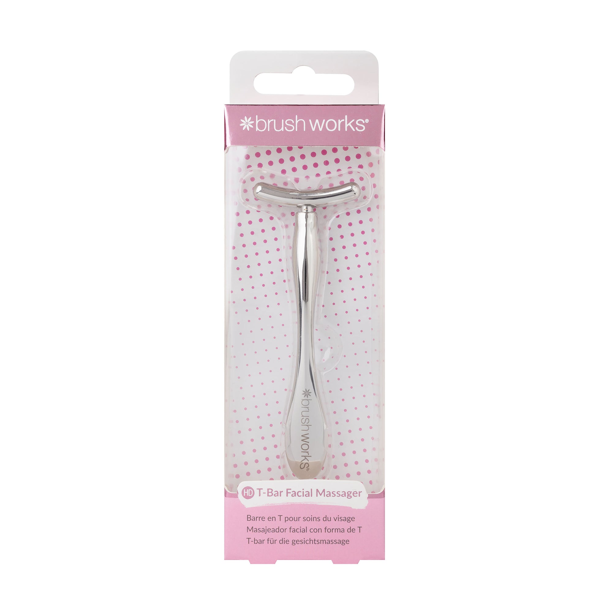 Brushworks T-Bar Facial Massager