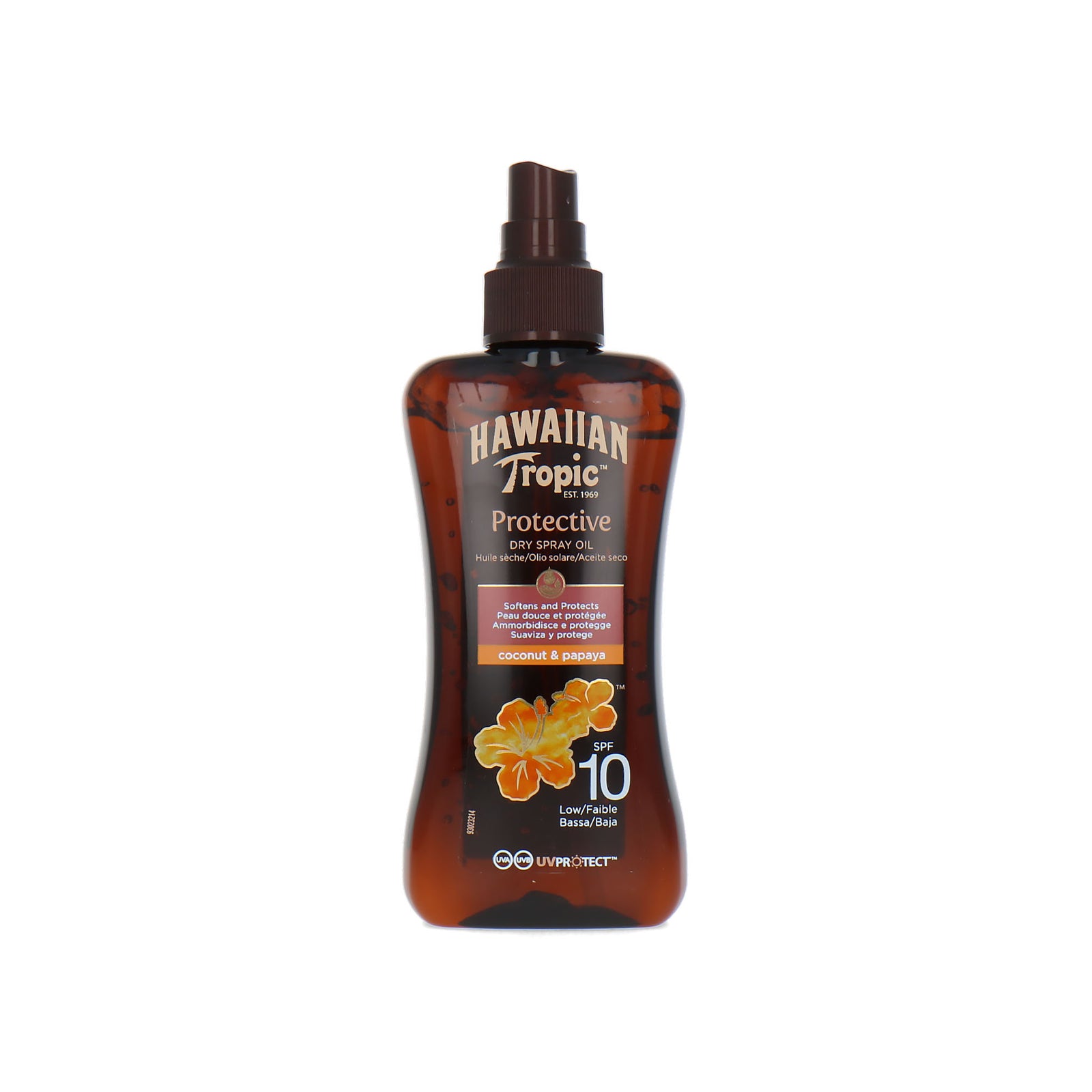 Hawaiian Tropic Protective Dry Oil Spray SPF 10 - 200 ml