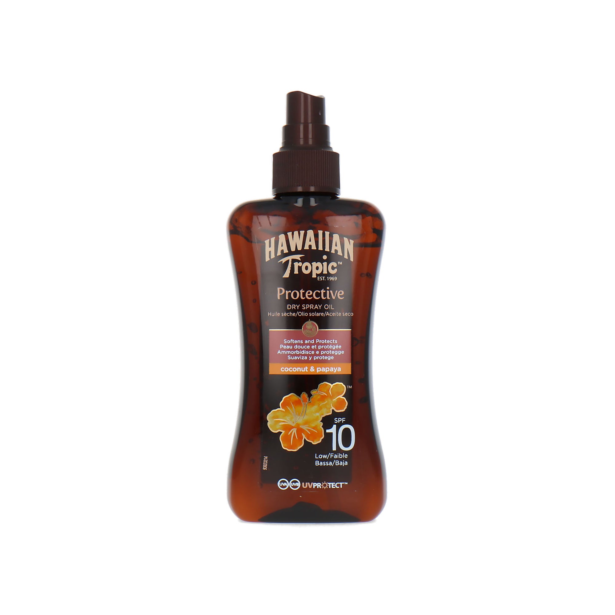 Hawaiian Tropic Protective Dry Oil Spray SPF 10 - 200 ml